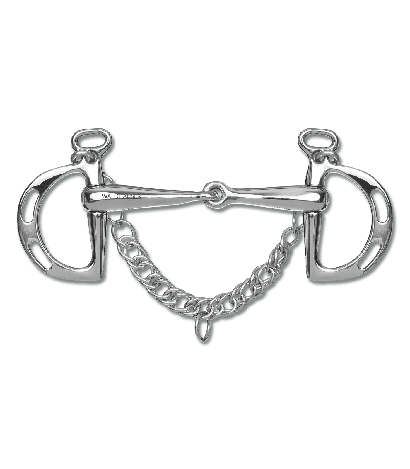 Waldhausen Springkandare Gebiss, S: 1,9 cm, B:12,5 cm