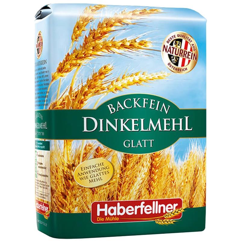 Haberfellner Spelt Flour Type 630 (DE) 700 (AT) finely milled