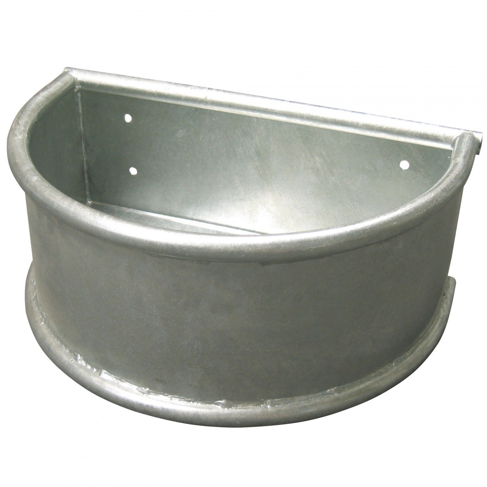 Trogolo tondo in metallo zincato 28 L