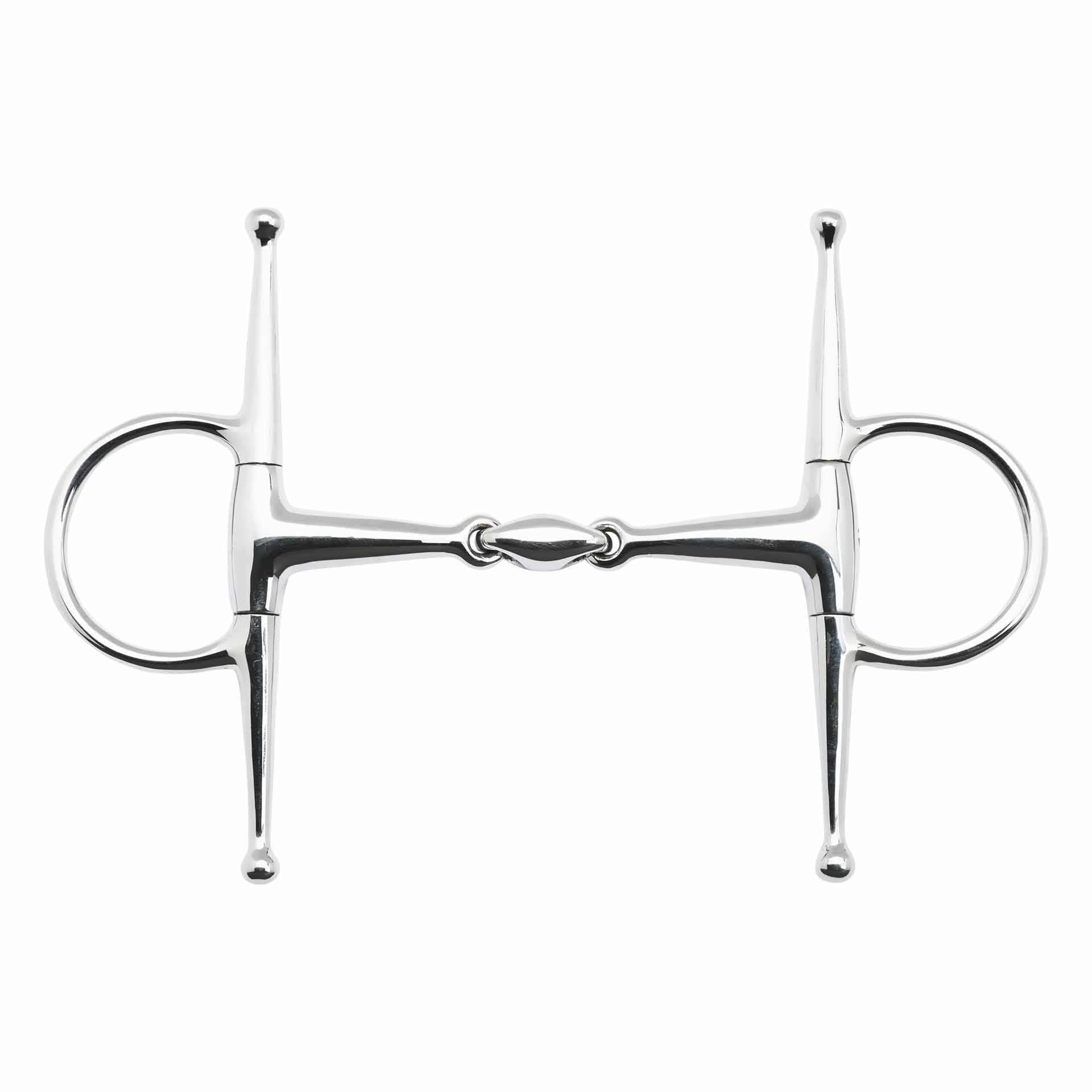 Mors de filet BUSSE en acier inoxydable, 16 mm, double brisure