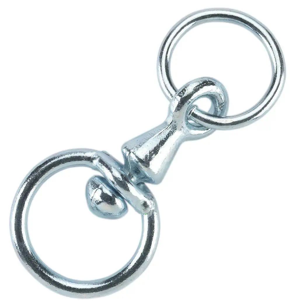 Svivlar för kokedja galvaniserade med ring