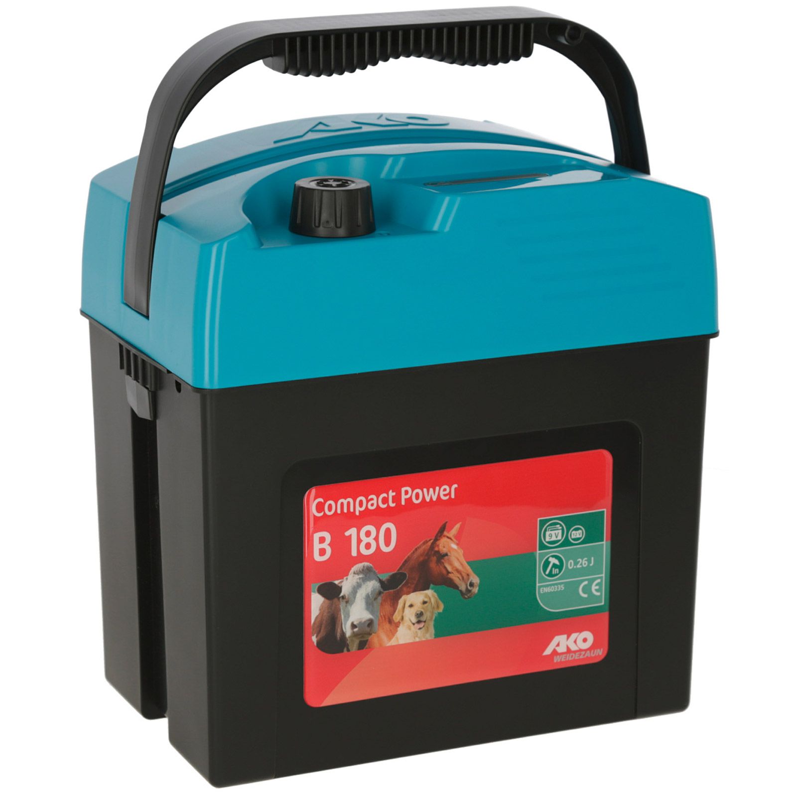 Elettrificatore AKO Compact Power B180 9V, 0,26 Joule, petrolio