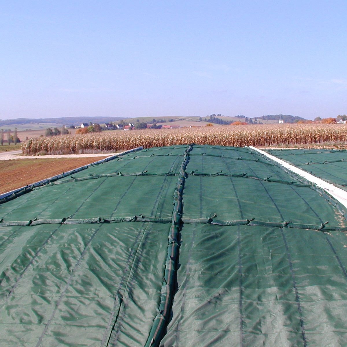 Rete di protezione per insilati 240 g/m²