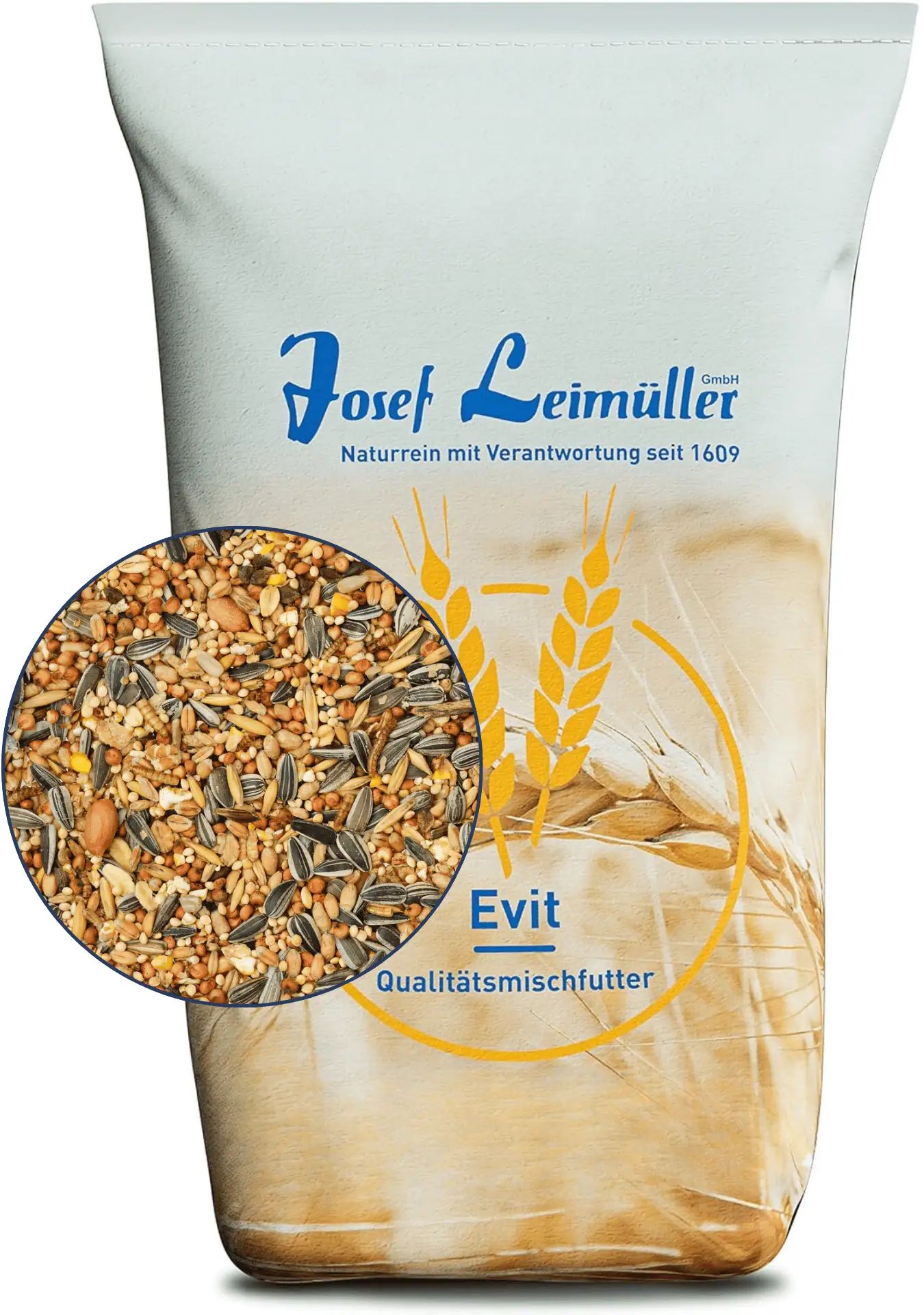 Aliment a dispersé en hiver Leimüller spécial avec vers de farine