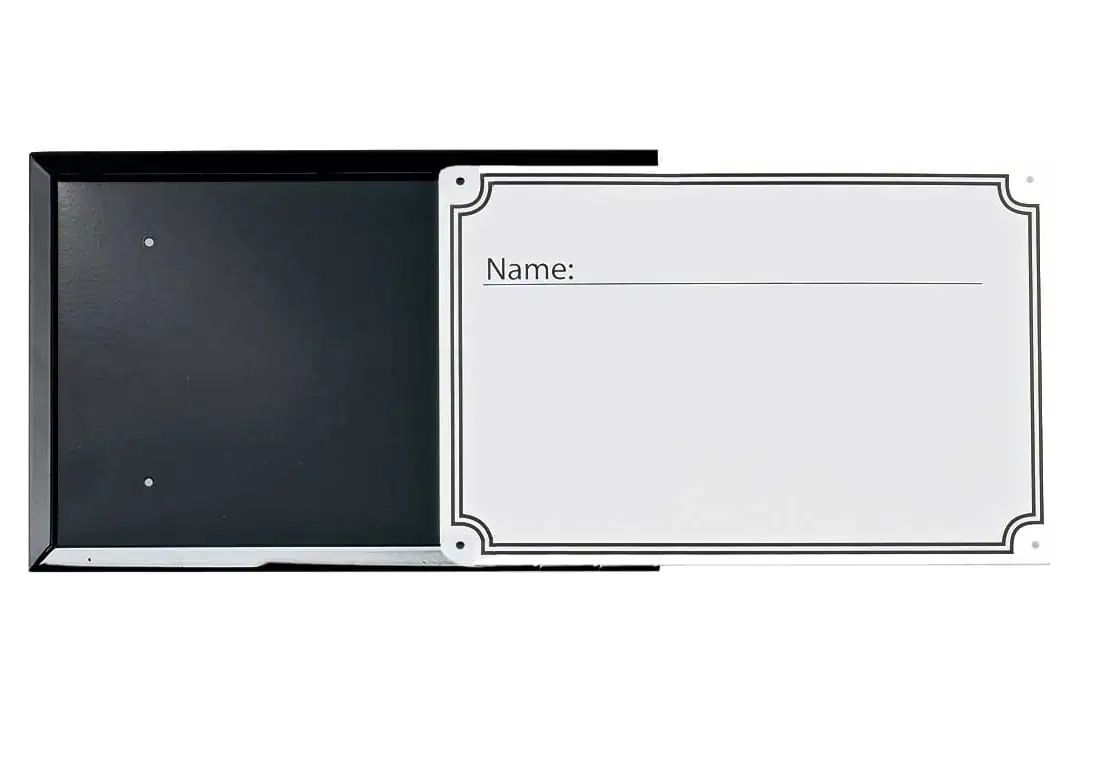 Panneau de box interchangeable, blanc