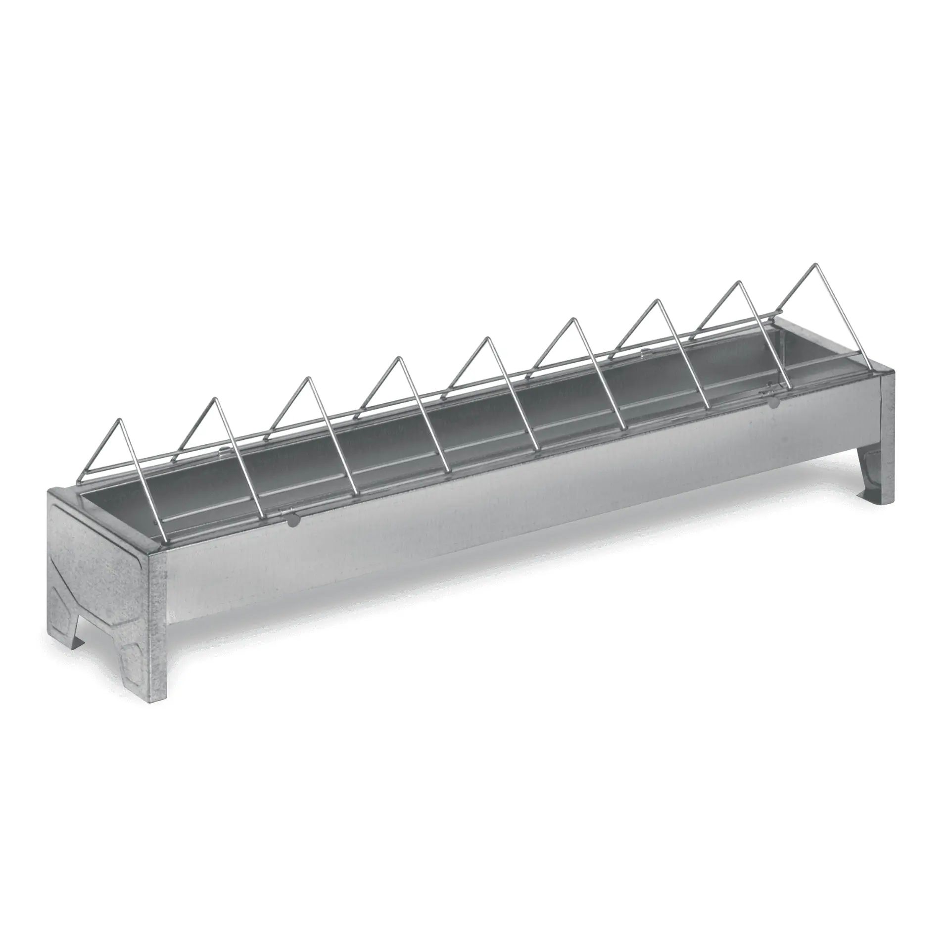 Agrarzone mangeoire pour poussins en métal galvanisé grille de 50 cm de large