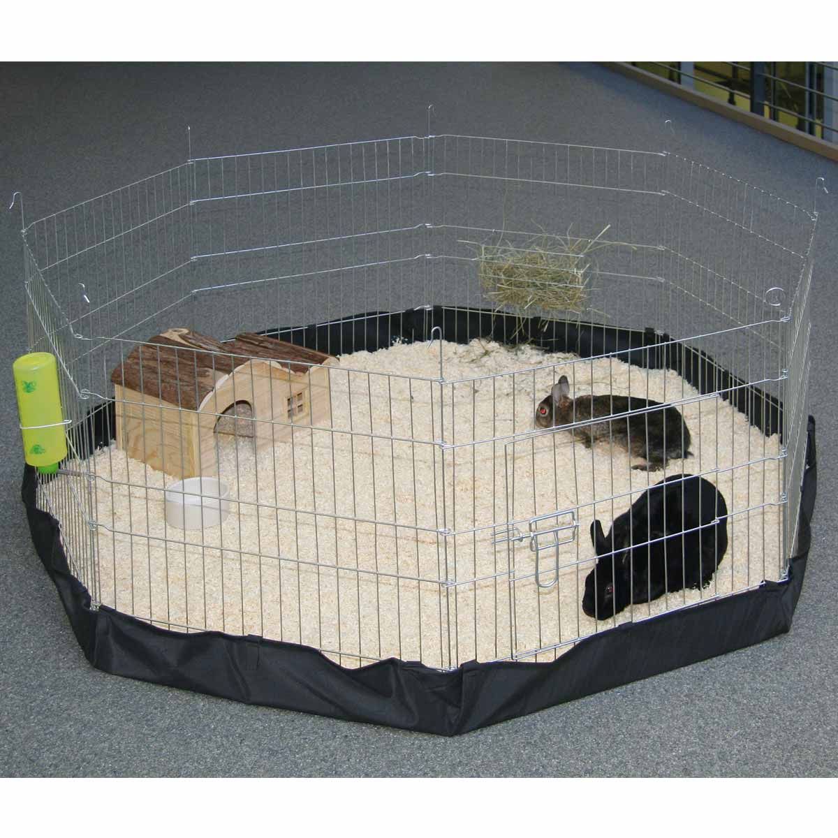 Kerbl Pavimento in nylon per 82708 Cabina per animali liberi a 8 angoli