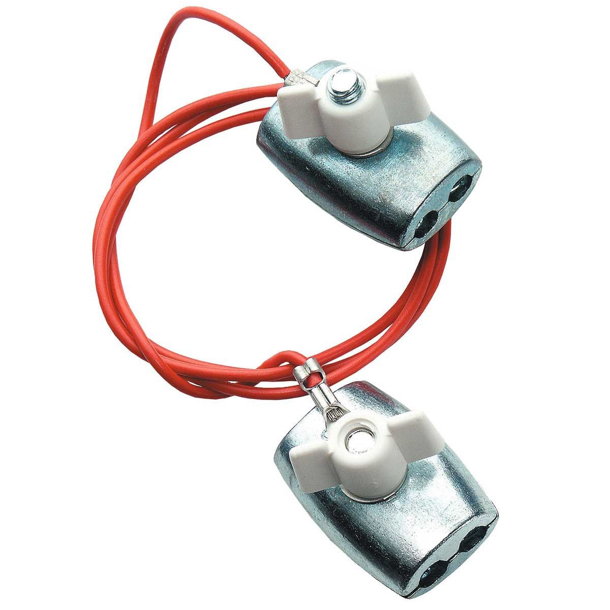 AKO cuplaj pentru cabluri de gard electric, inclusiv 2 conectori pentru cabluri
