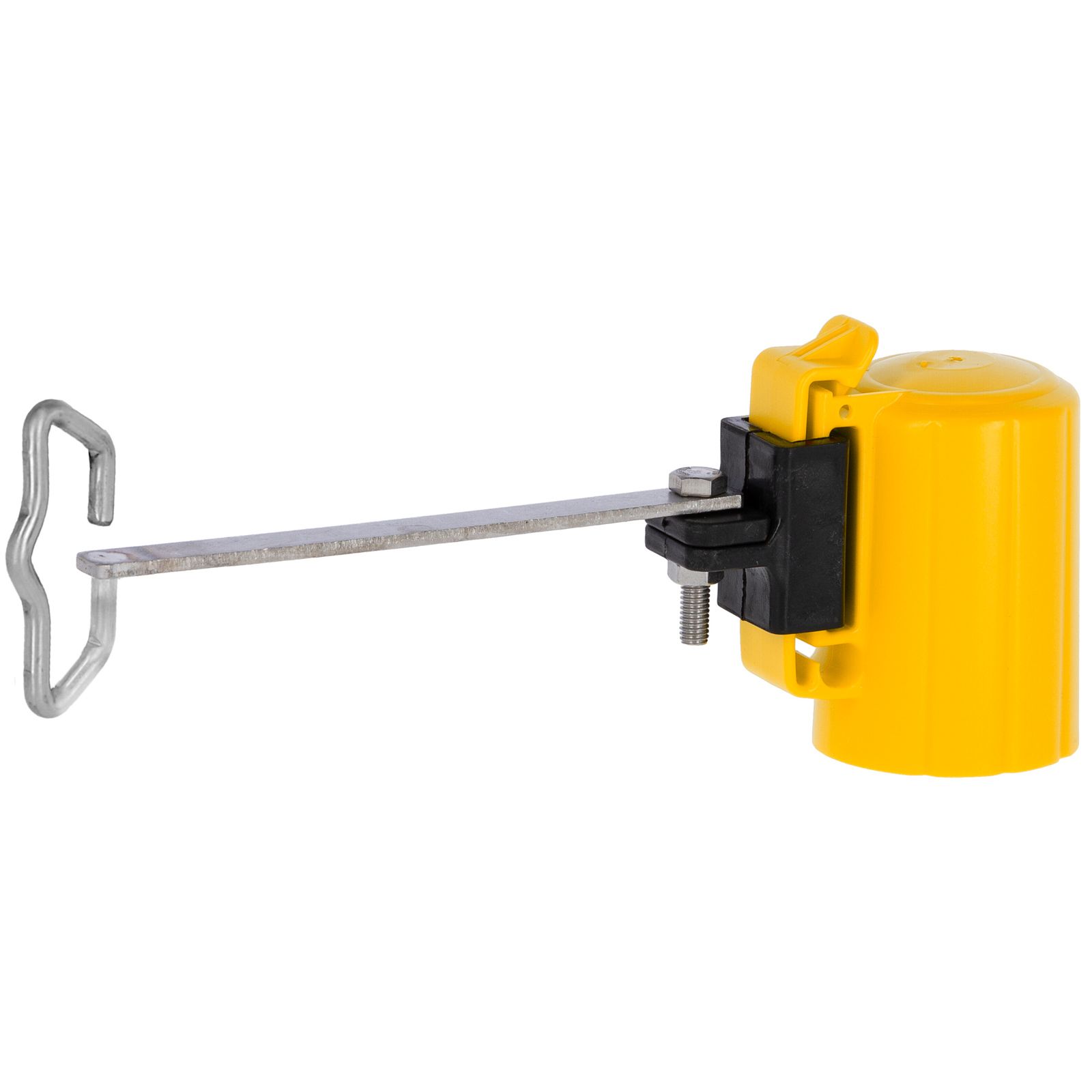 4x Isolateur de tête d'angle de clôture électrique pour rubans, cordes, fils sur T-Post