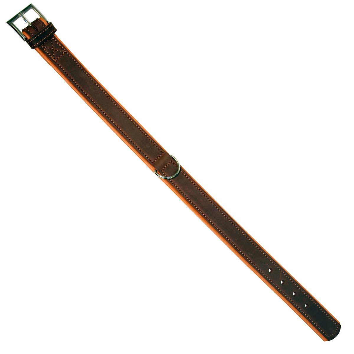 Collar VEGAS HQ, 40mm/56-64cm brown brown 50-58 cm