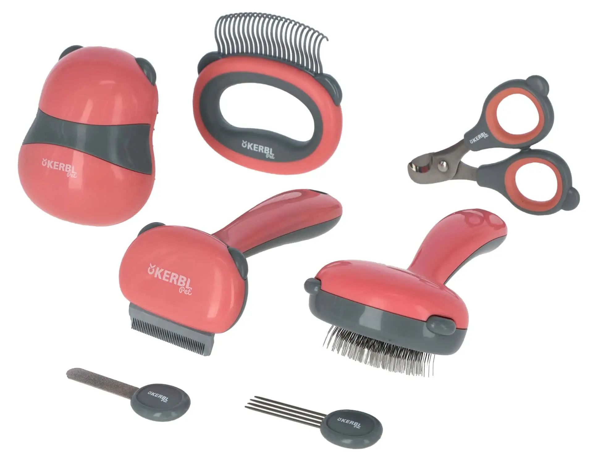 Kit de toilettage pour chats (7 pièces)