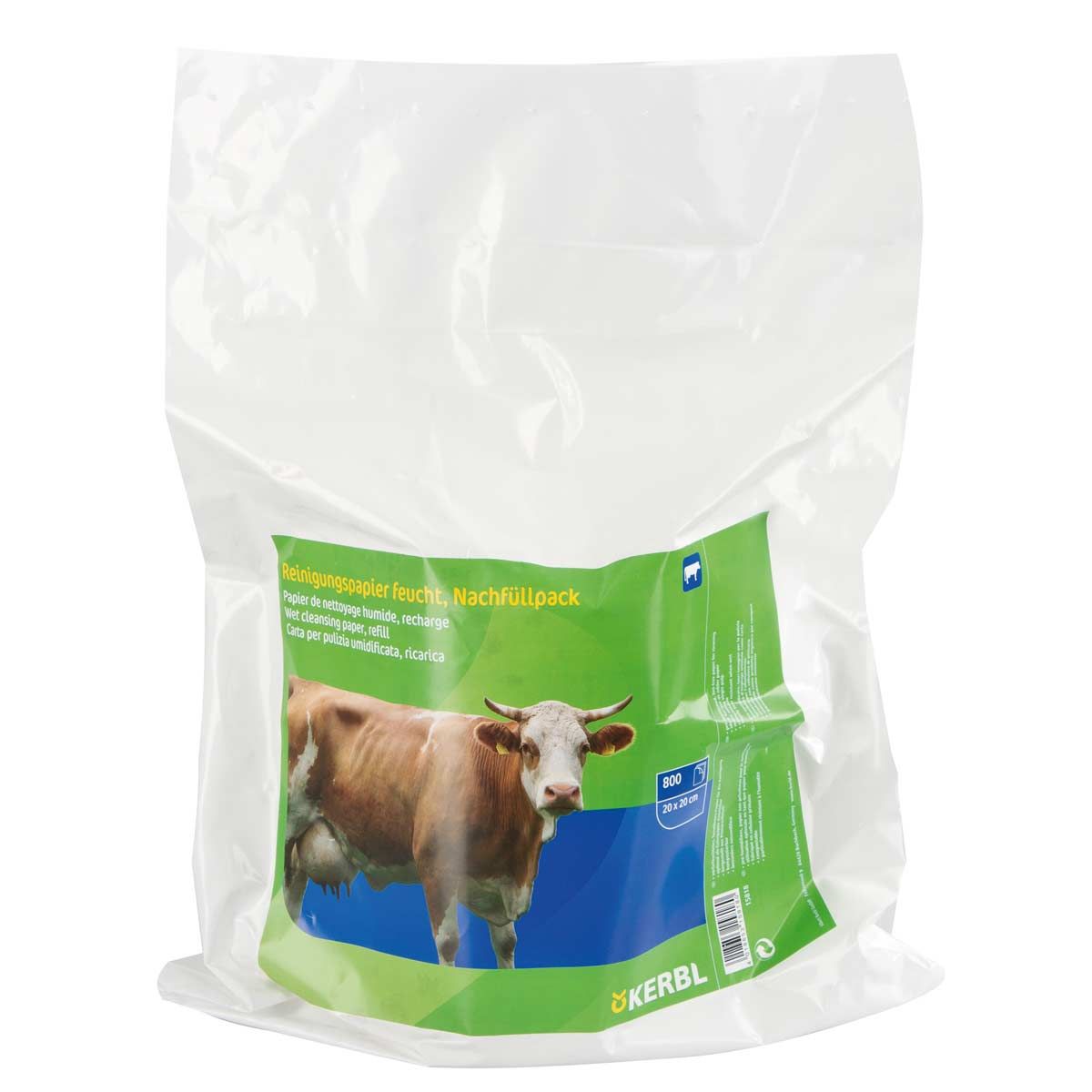 Reinigungspapier Euterpapier feucht Nachfüllung