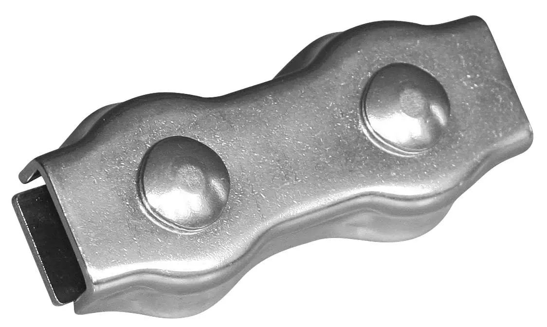 Ako Connettore in acciaio per fune fino a 8 mm (5 pezzi)