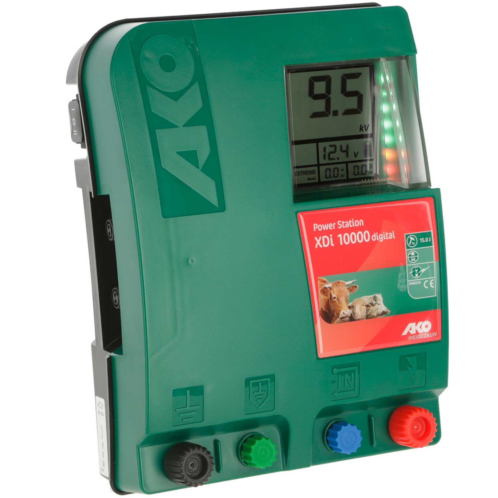 Élektrificateur AKO XDi 10000 DUO digital, 15 joules
