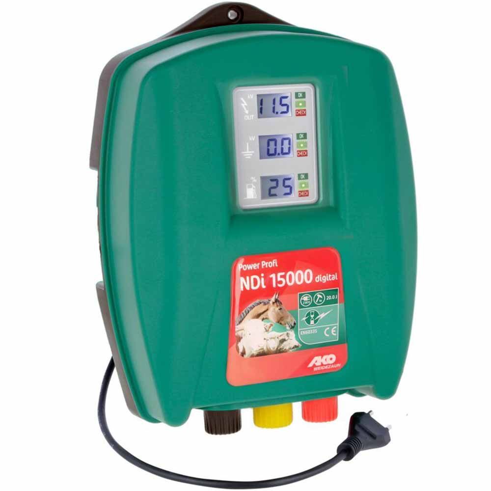 Elettrificatore AKO Power Profi NDI 15000 digitale 230V, 20 Joule