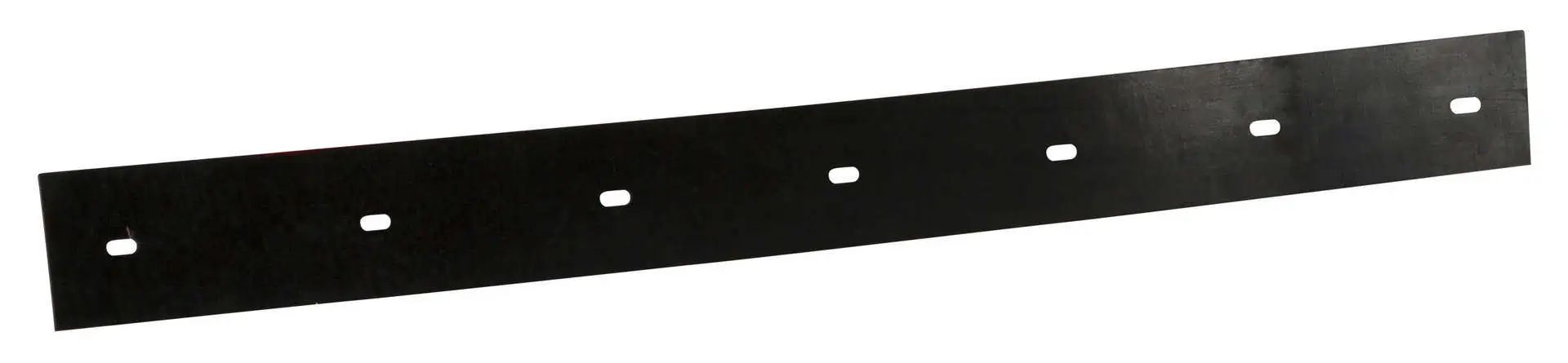 Replacement rubber 66 cm for muck and slurry pusher, galv.