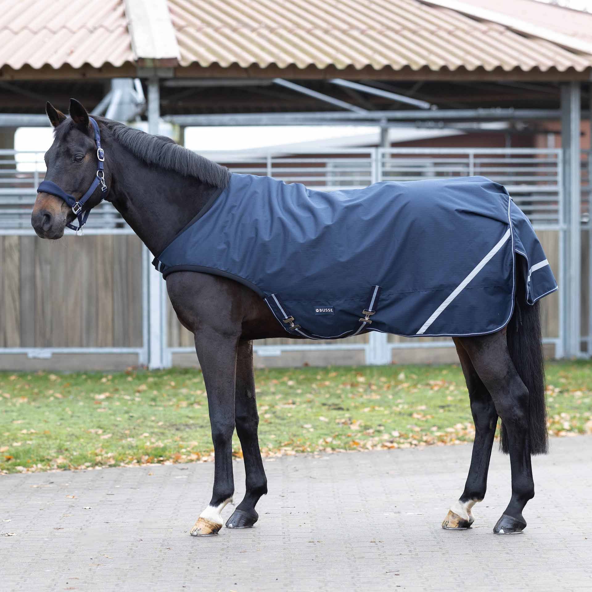 BUSSE Coperta antipioggia da allenamento RAIN COMFORT 100 125 blu navy