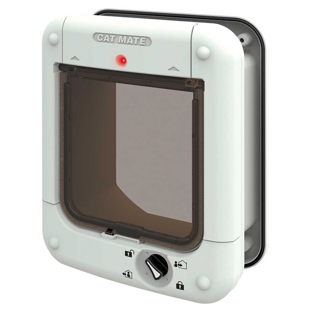 Cat Mate chatière 360 blanc micropuce
