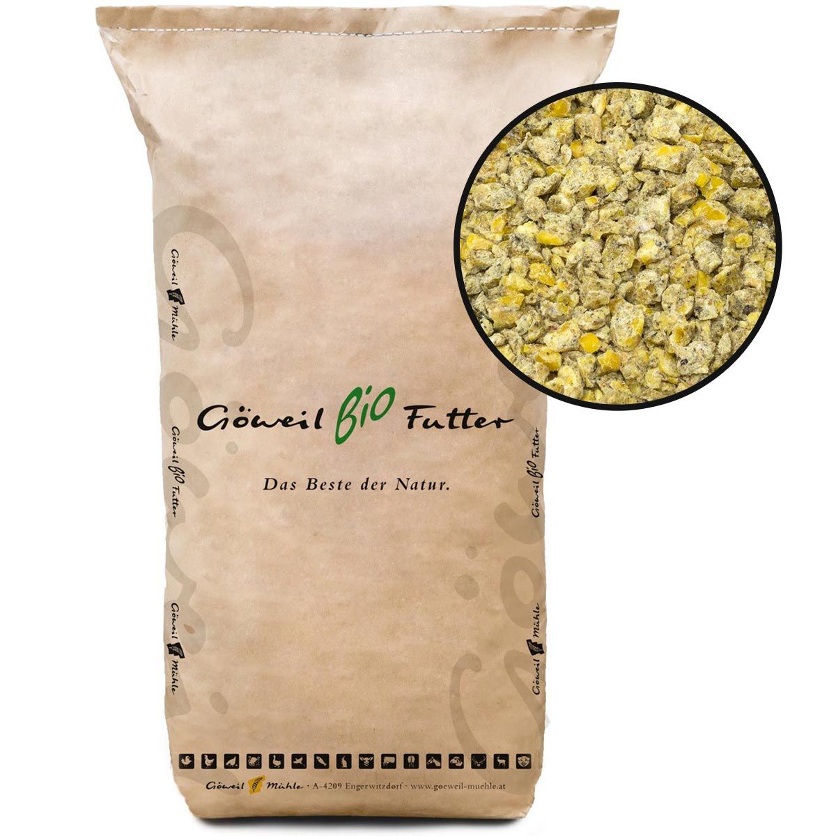 Aliment biologique pour poulets & jeunes poules Göweil 30 kg - Semaines 6-21