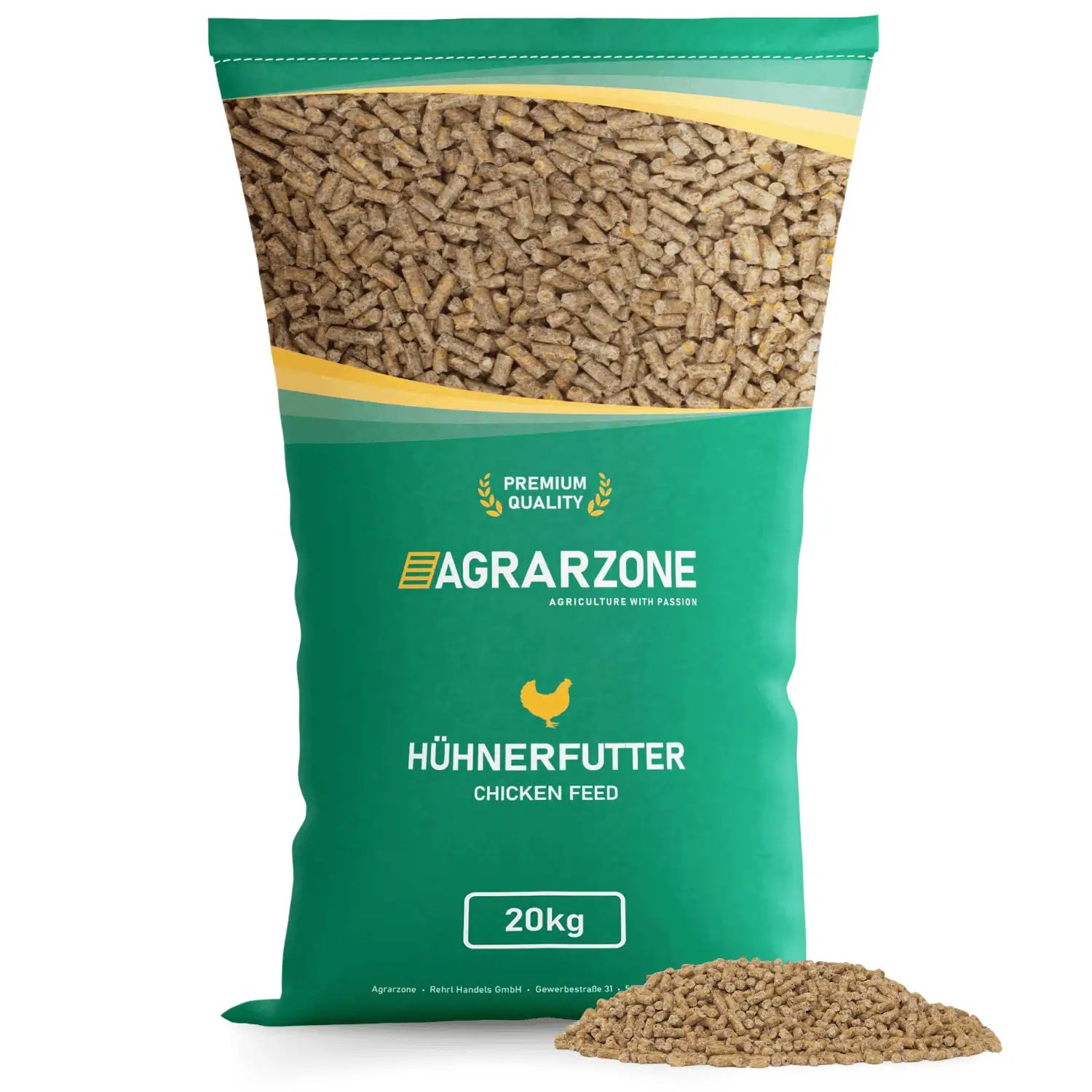 Nourriture pour poules Agrarzone en granulés contre les acariens 20 kg