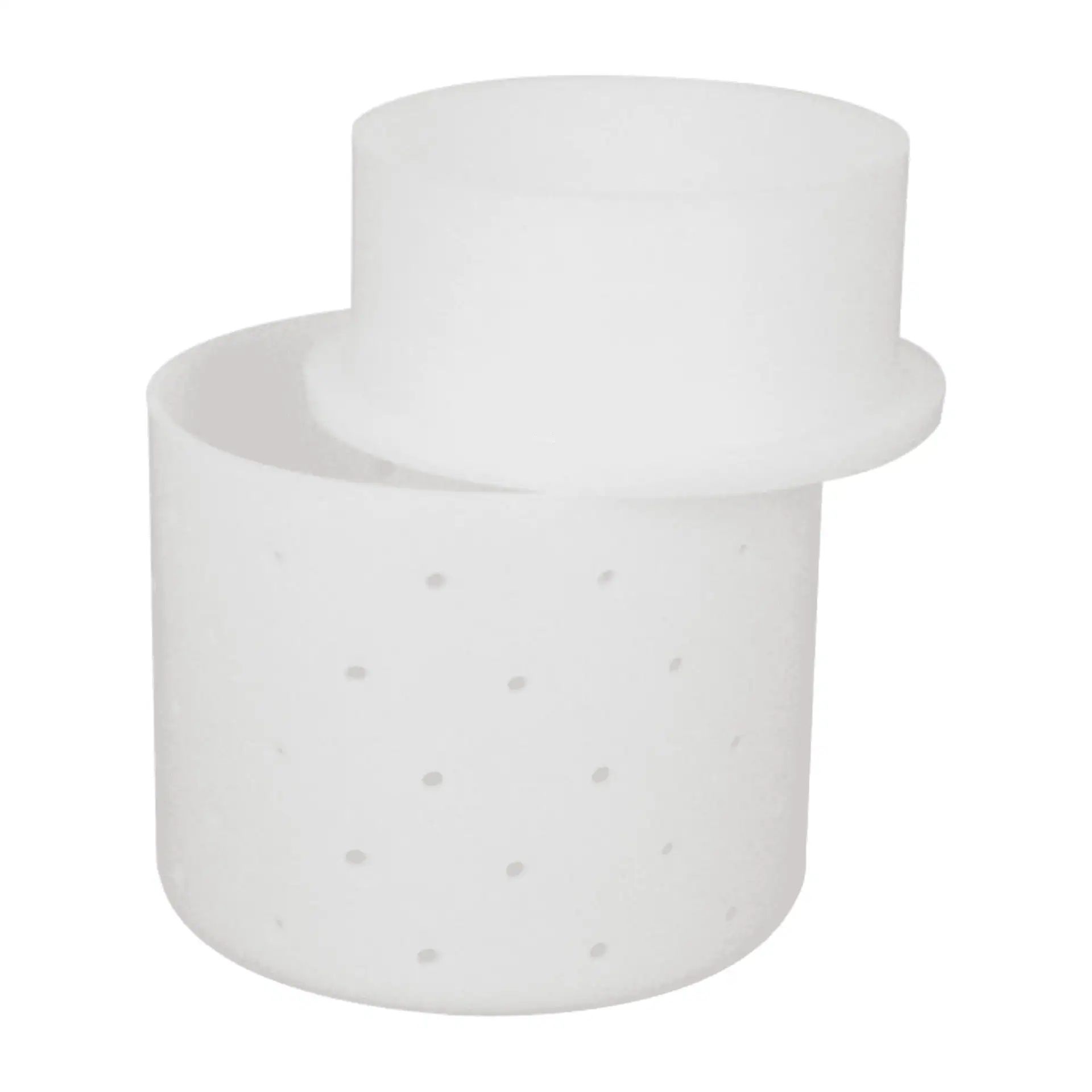 Moule rond avec couvercle, 110 mm Milky 