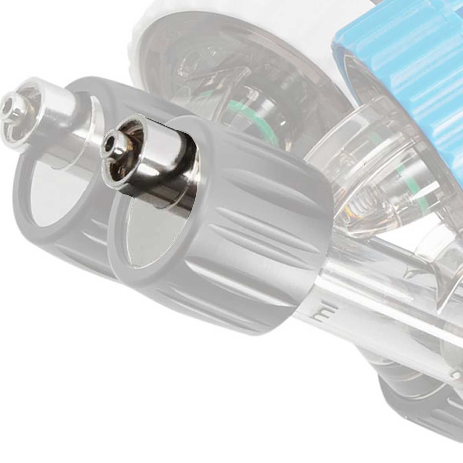 HSW ECO-MATIC TWIN Parte anteriore esagonale Luer-Lock