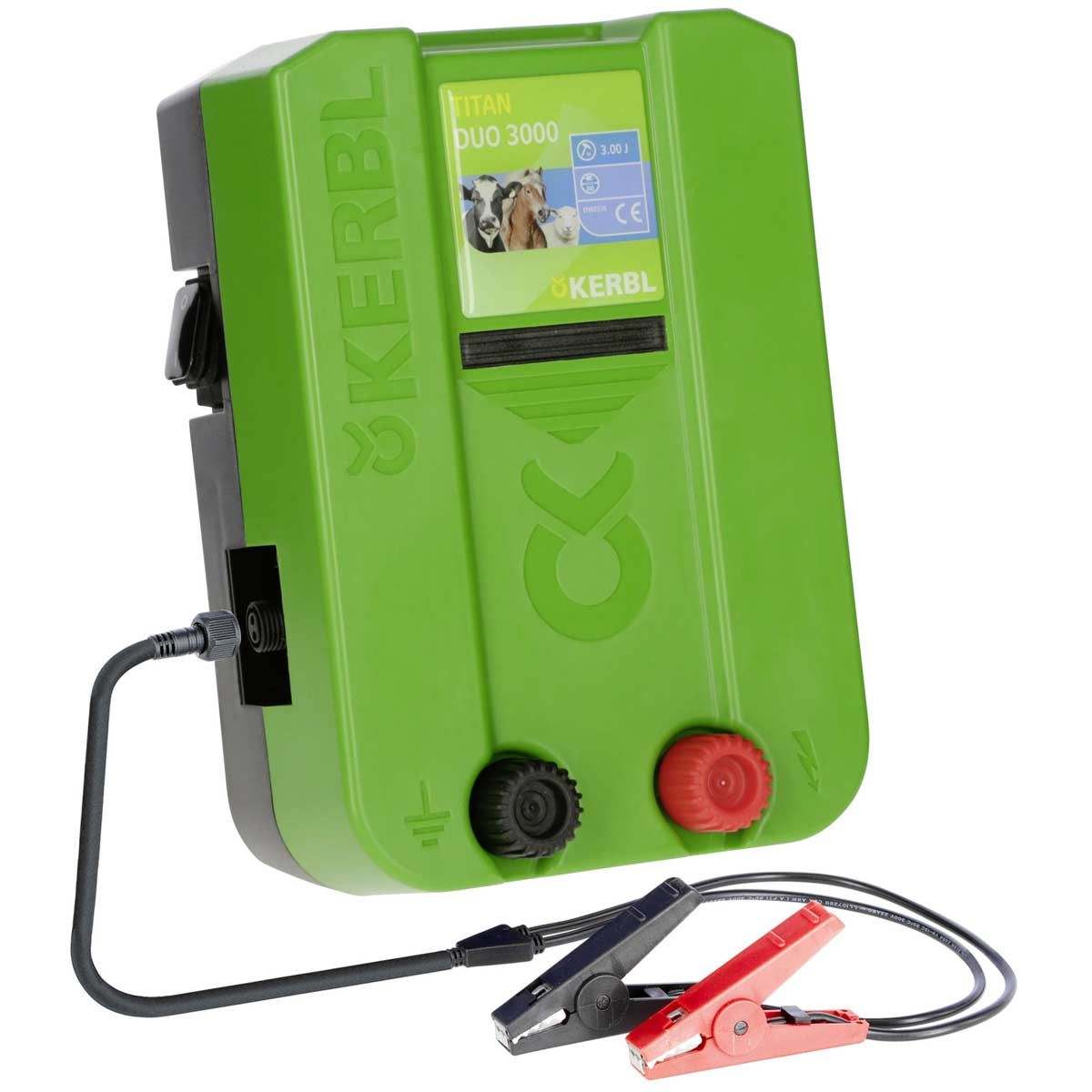 Électrificateur Kerbl TITAN DUO 3000, 12V / 230V, 3 joules