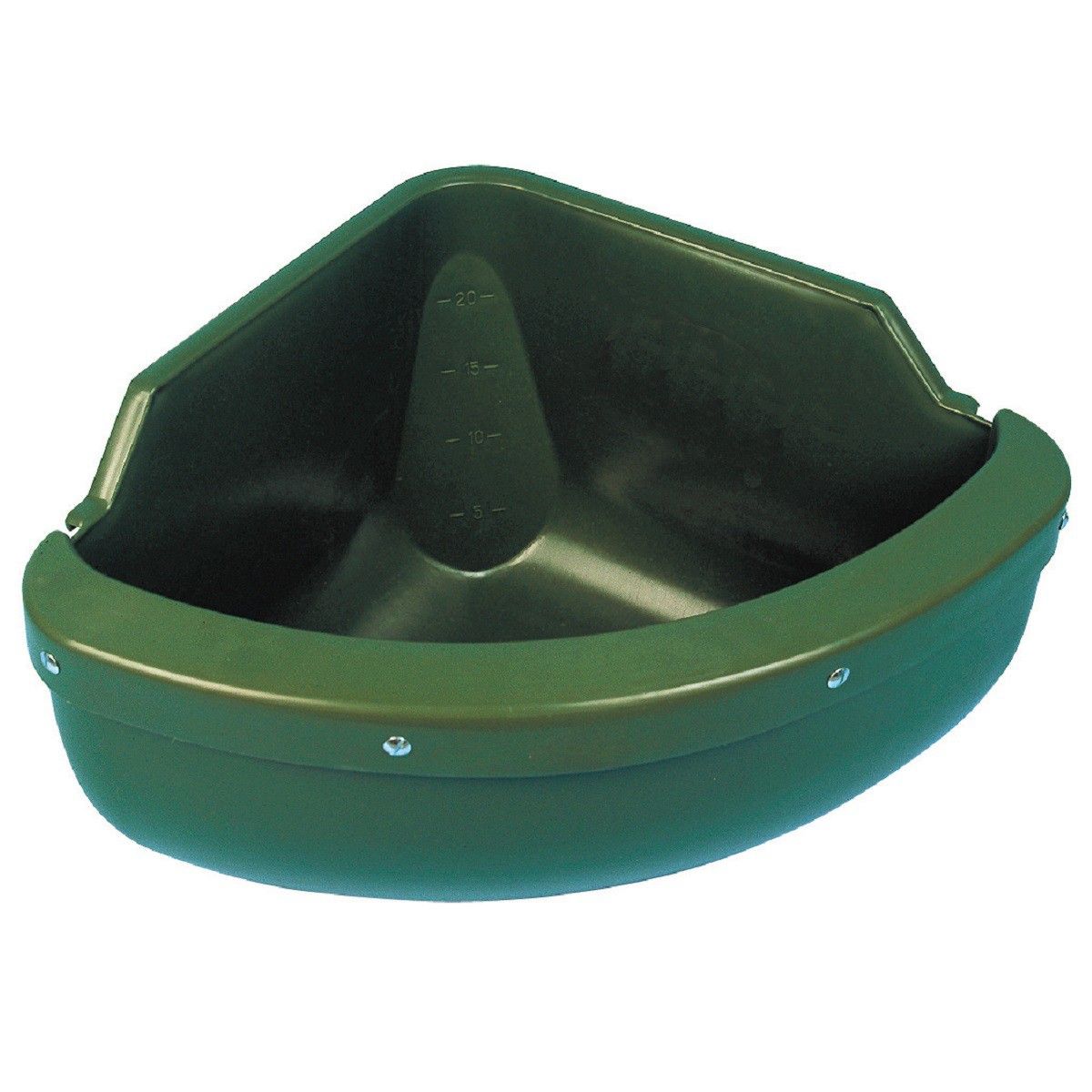 Kerbl Abreuvoirs de coin modèle vert 31 Lt