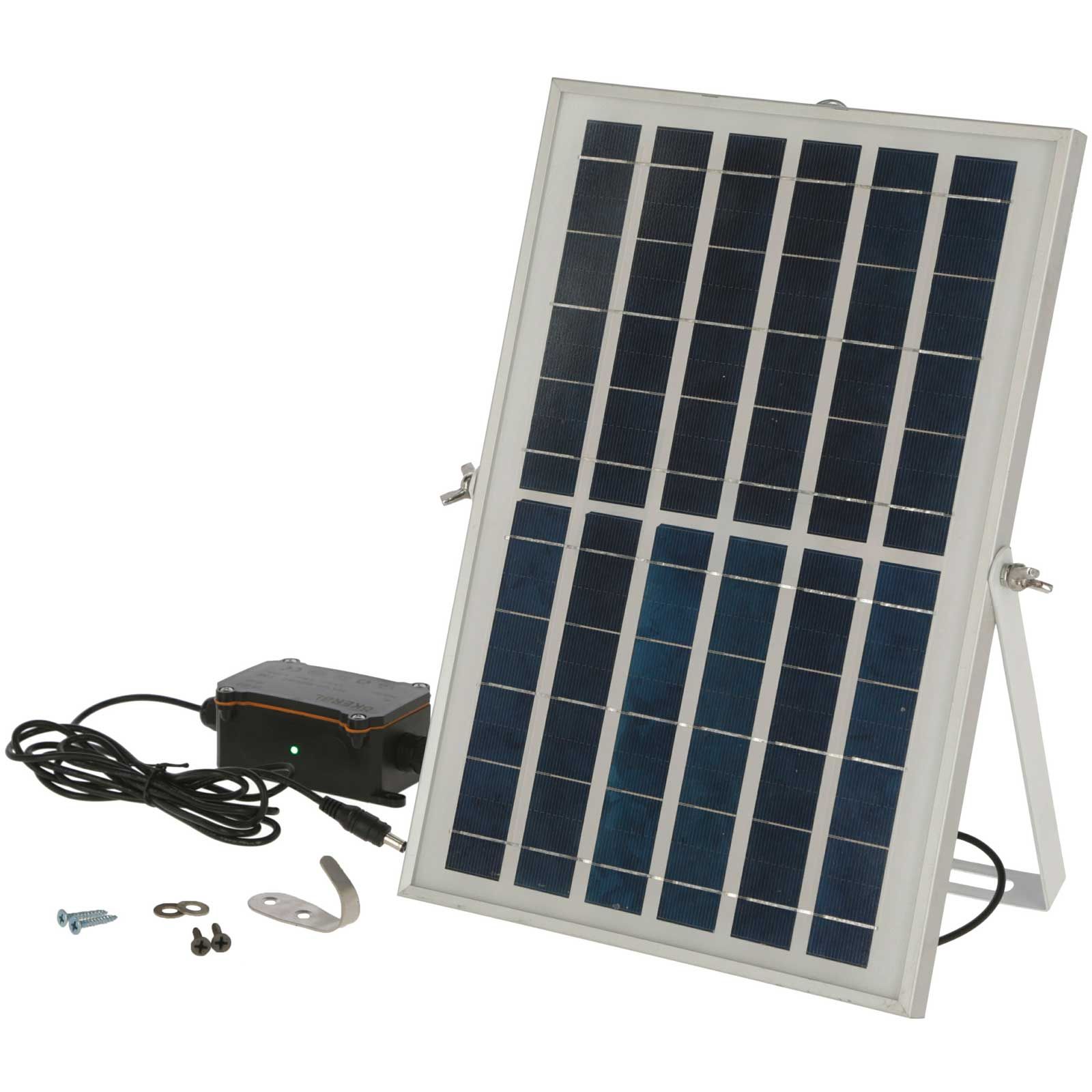 Panneau solaire pour porte automatique poulailler