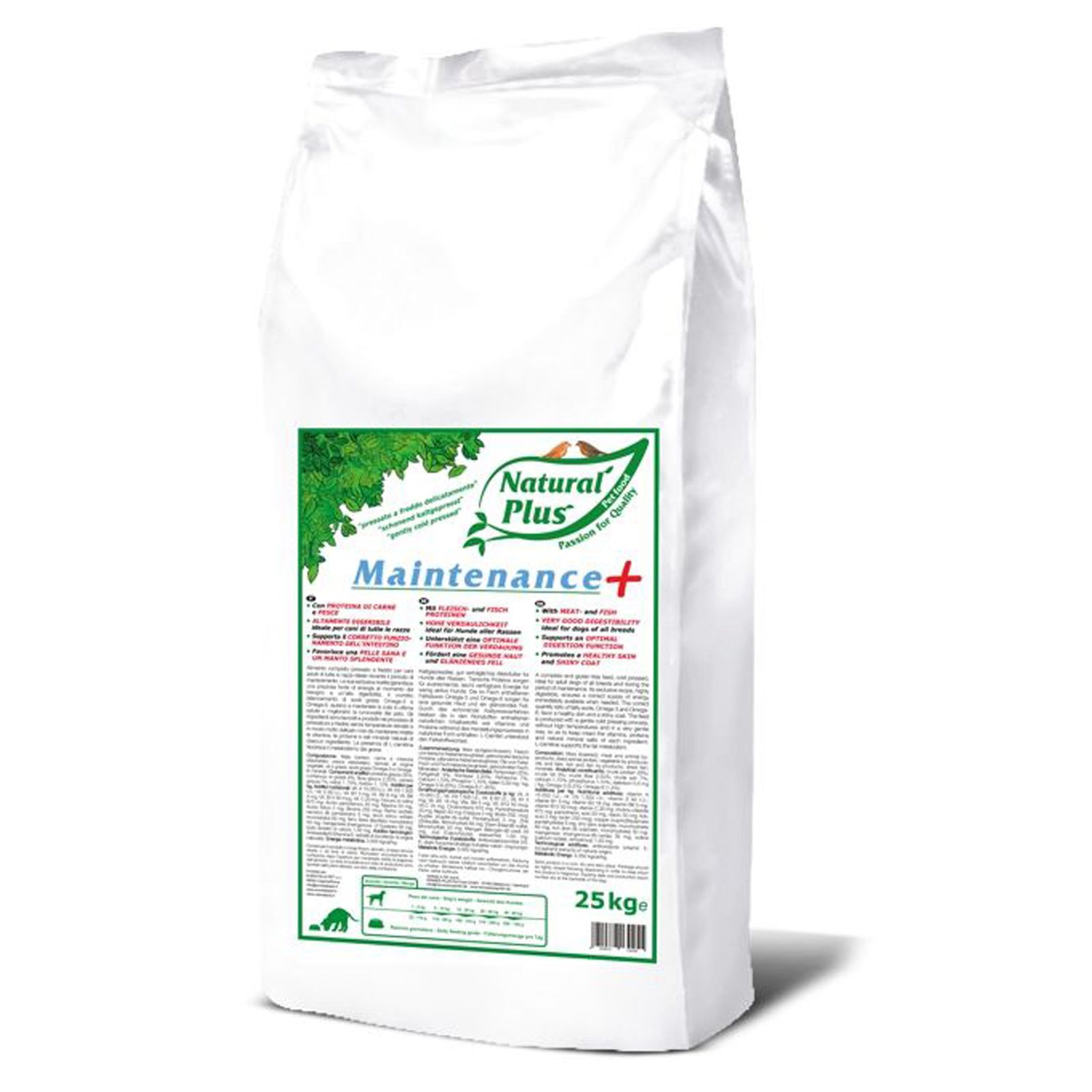 Natural Plus Maintenance Plus, kaltgepresst 25 kg
