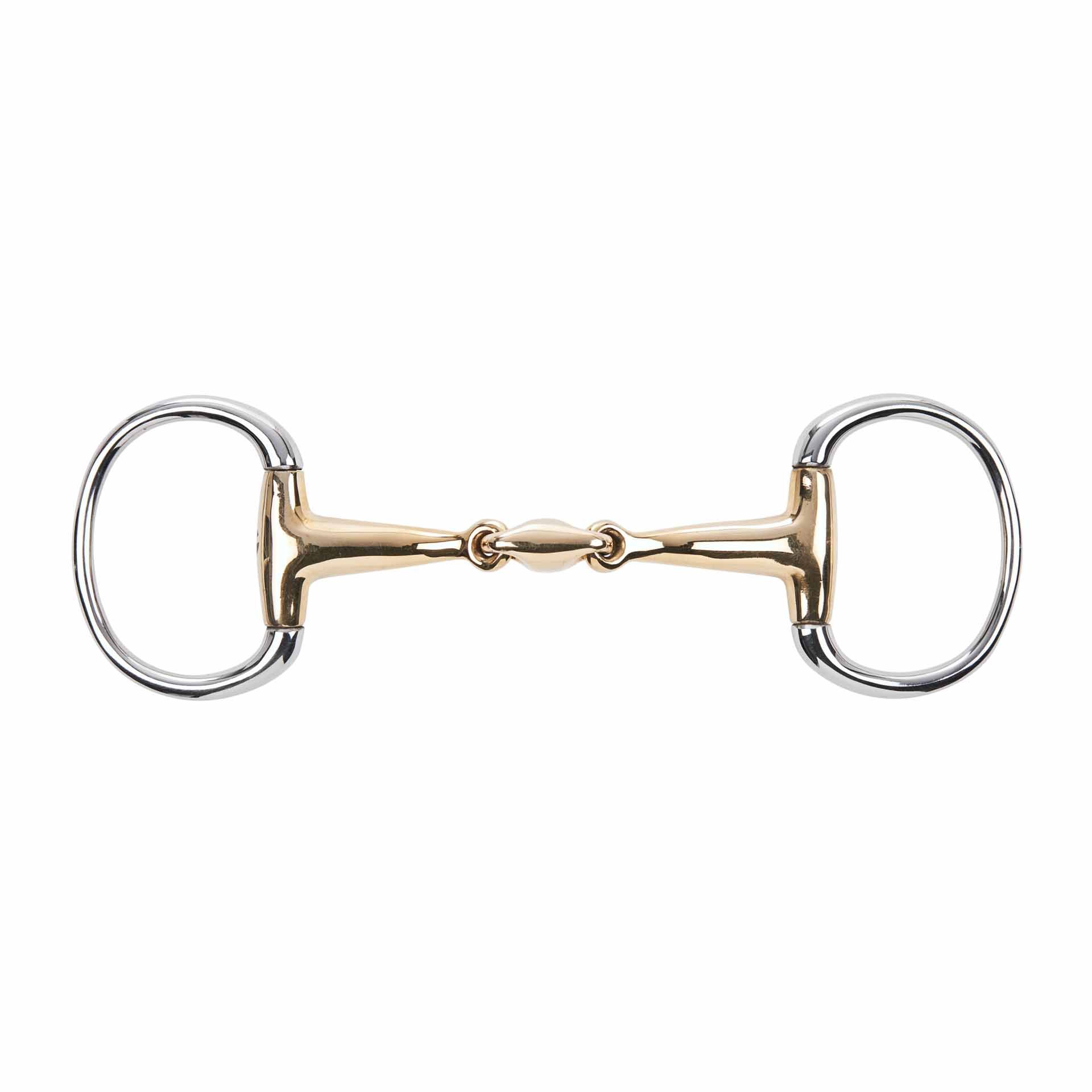 BUSSE Eggbutt Snaffle Bit KAUGAN®-SHAPED 16 mm, French Link 11.5 cm/65 mm