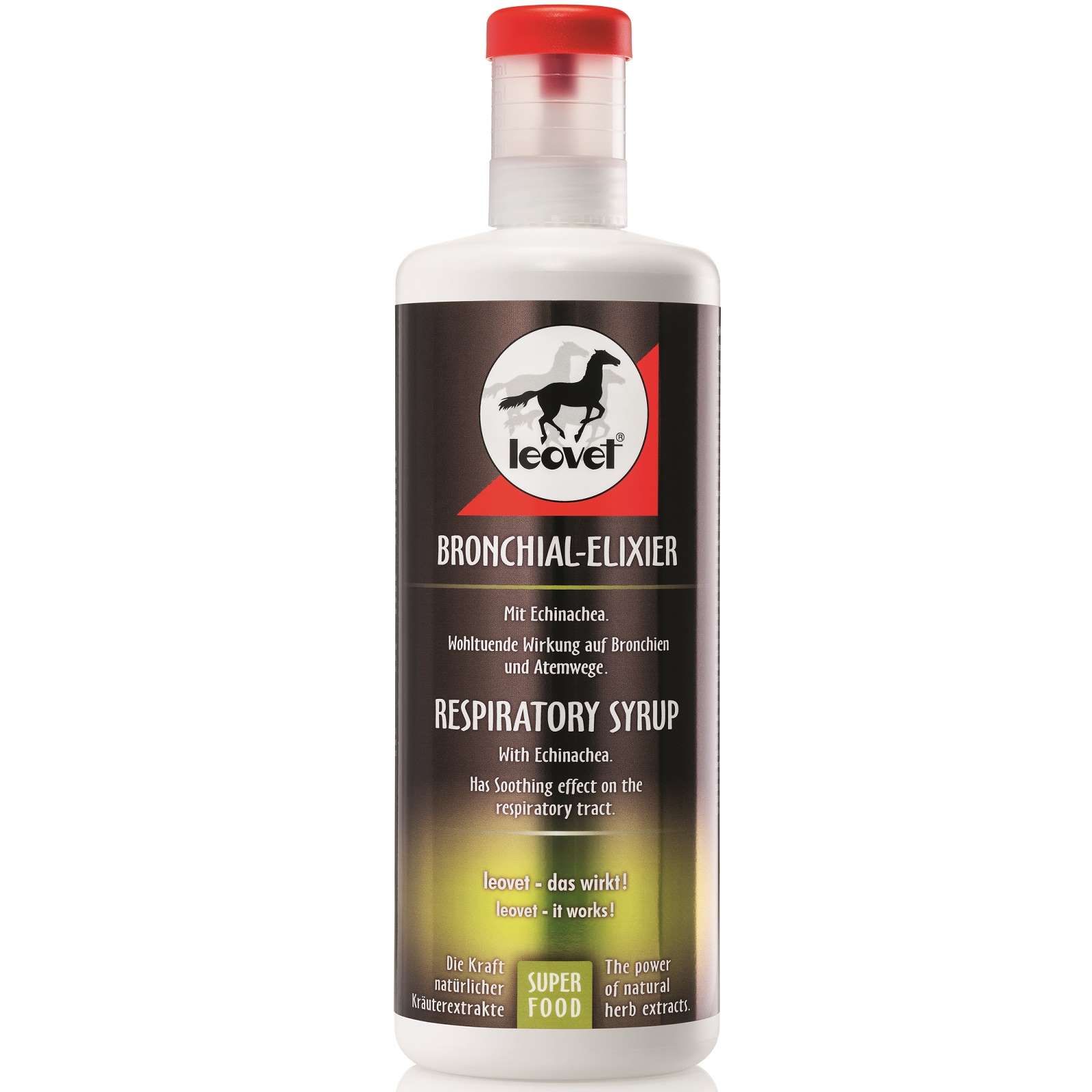 Leovet Bronchial Elixier Sciroppo con echinacea 1 L