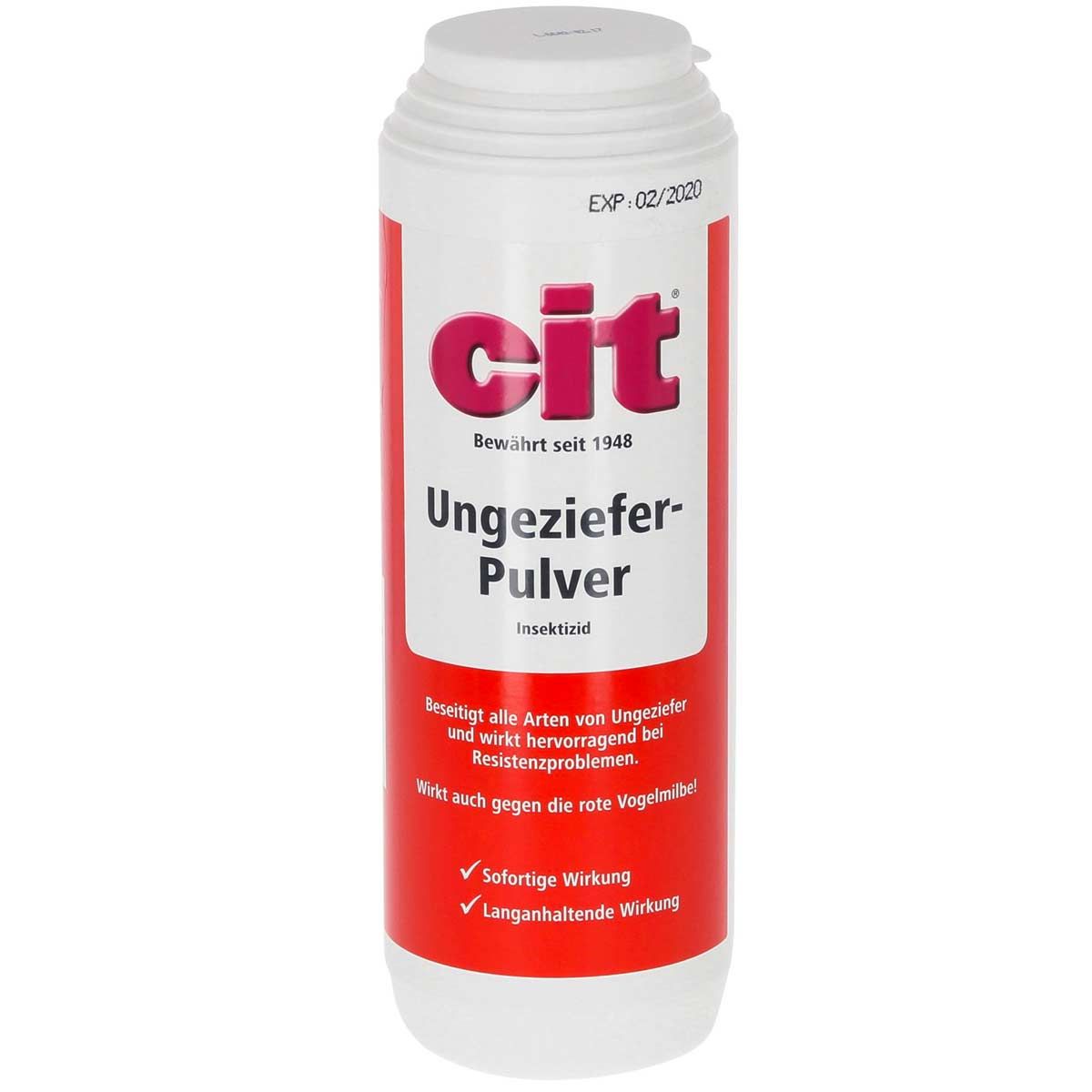 Cit Polvere insetticida per la stalla 500 ml