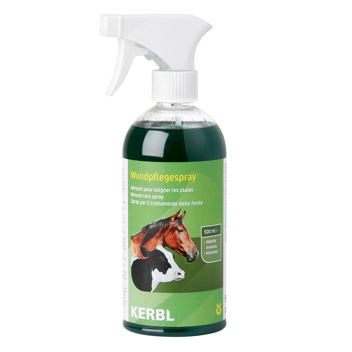 Kerbl Spray trattamento ferite con olio alla menta e allantoina