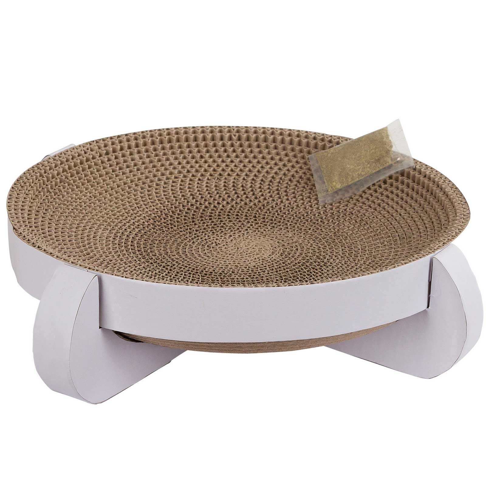 Kerbl Letto tiragraffi in cartone platino Catnip