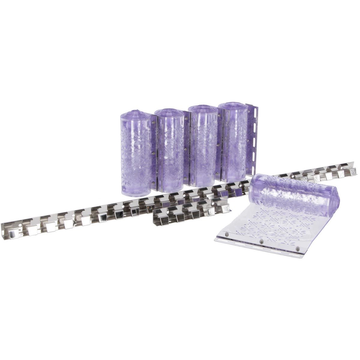 Fliegen-Streifenvorhang PVC