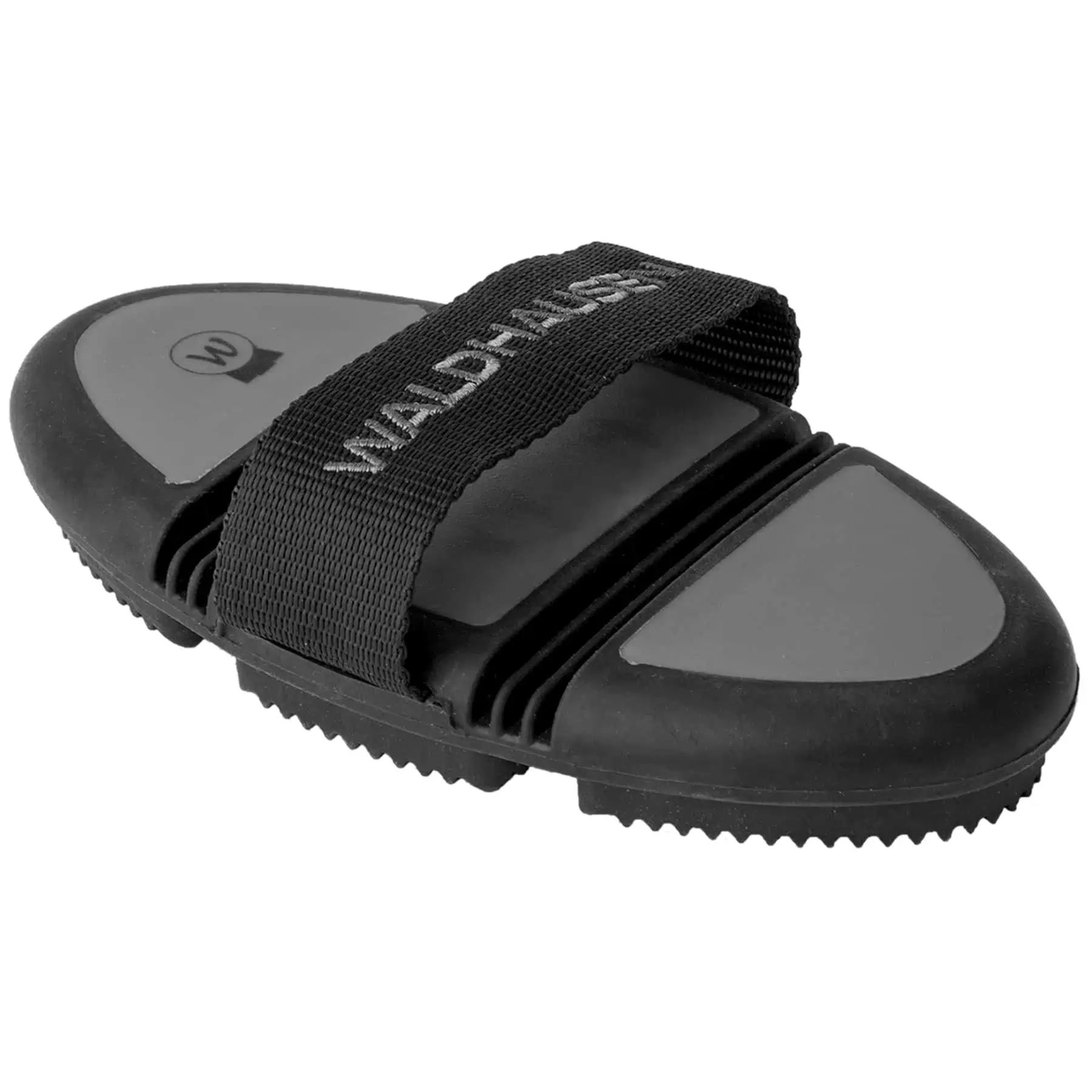 Waldhausen Flex Striegel, schwarz/grau