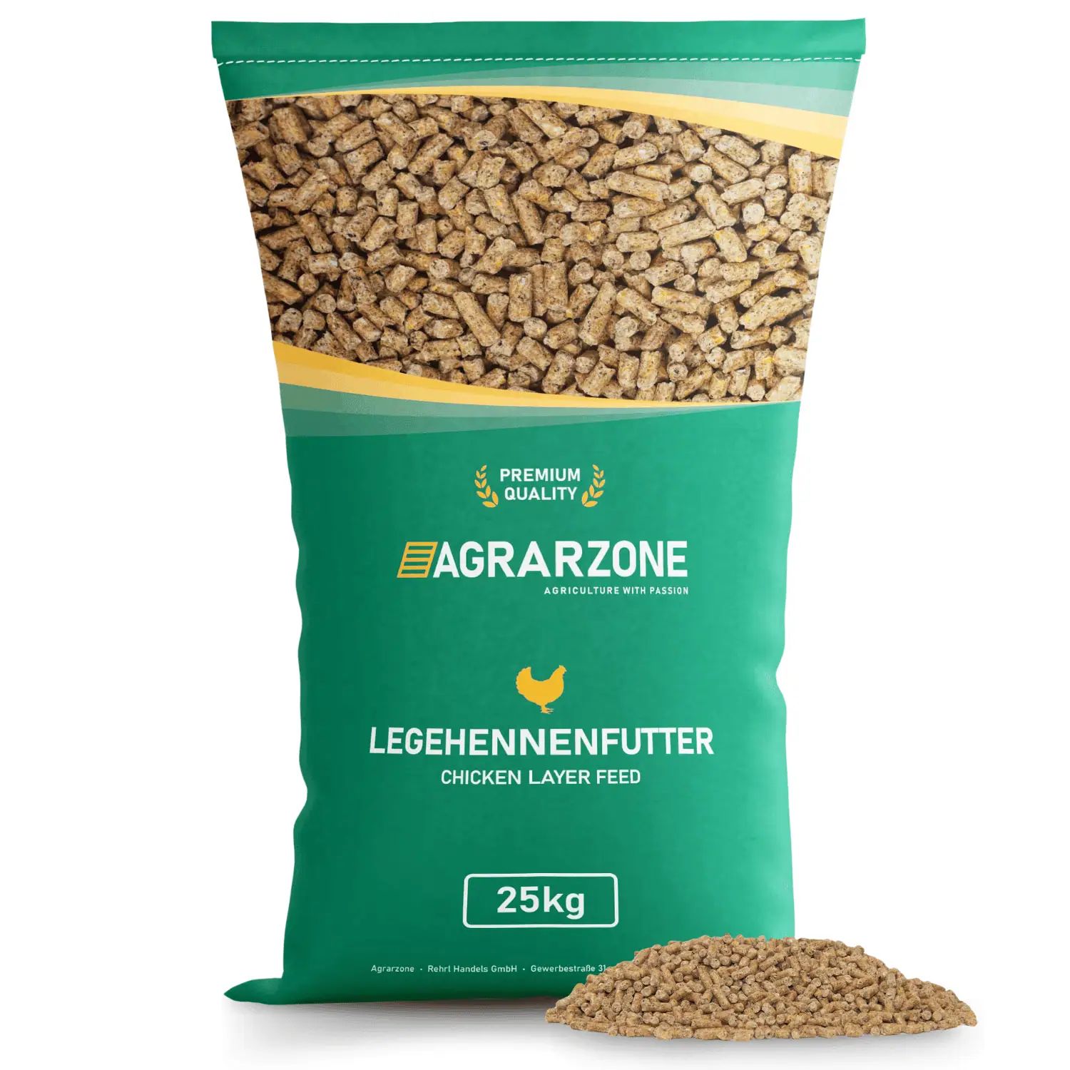 Aliment pour poules pondeuses Agrarzone Premium en Pellets 25 kg