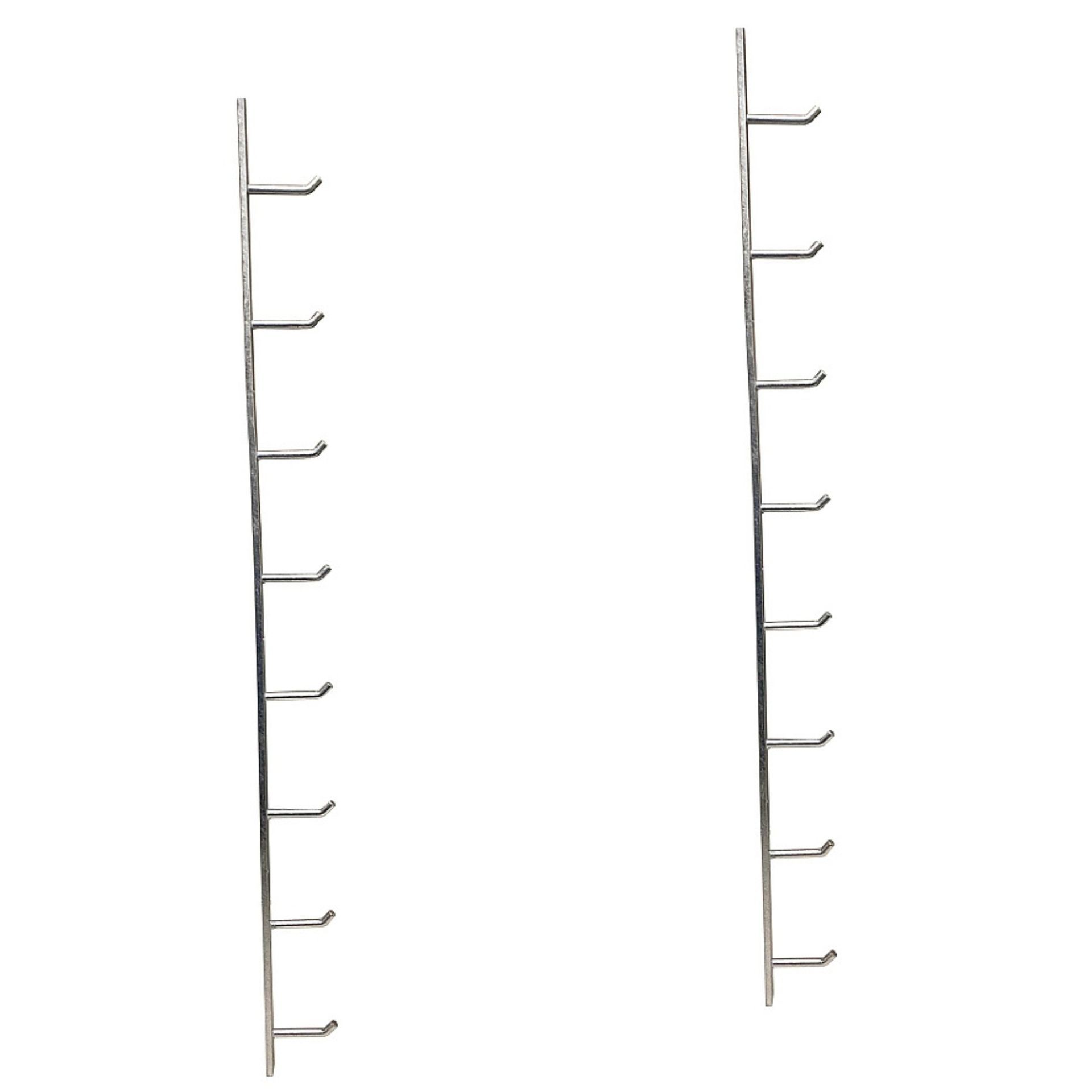 Stangenregal für Hindernissstangen Wandmontage 122 cm (2 Stück)