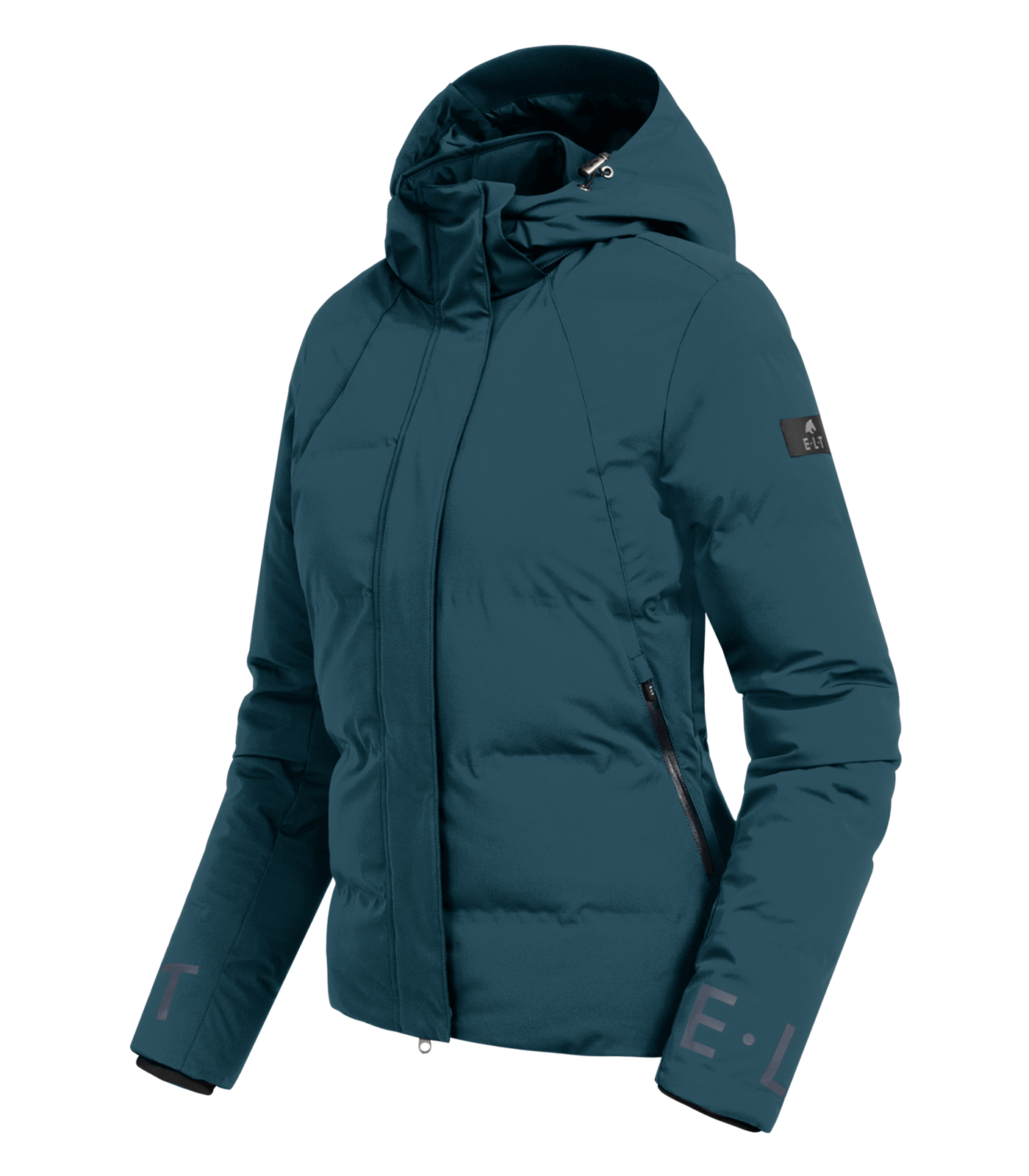 ELT Giacca da equitazione invernale Performance Ohio, blu petrolio, 146/152