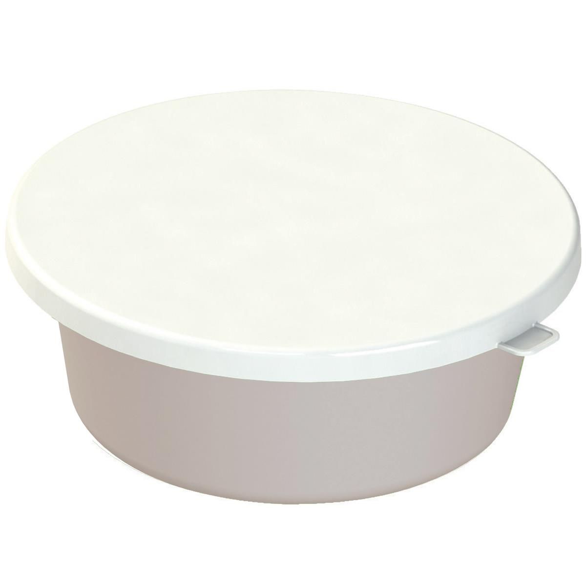 Couvercle pour bol alimentaire rond, 6 litres