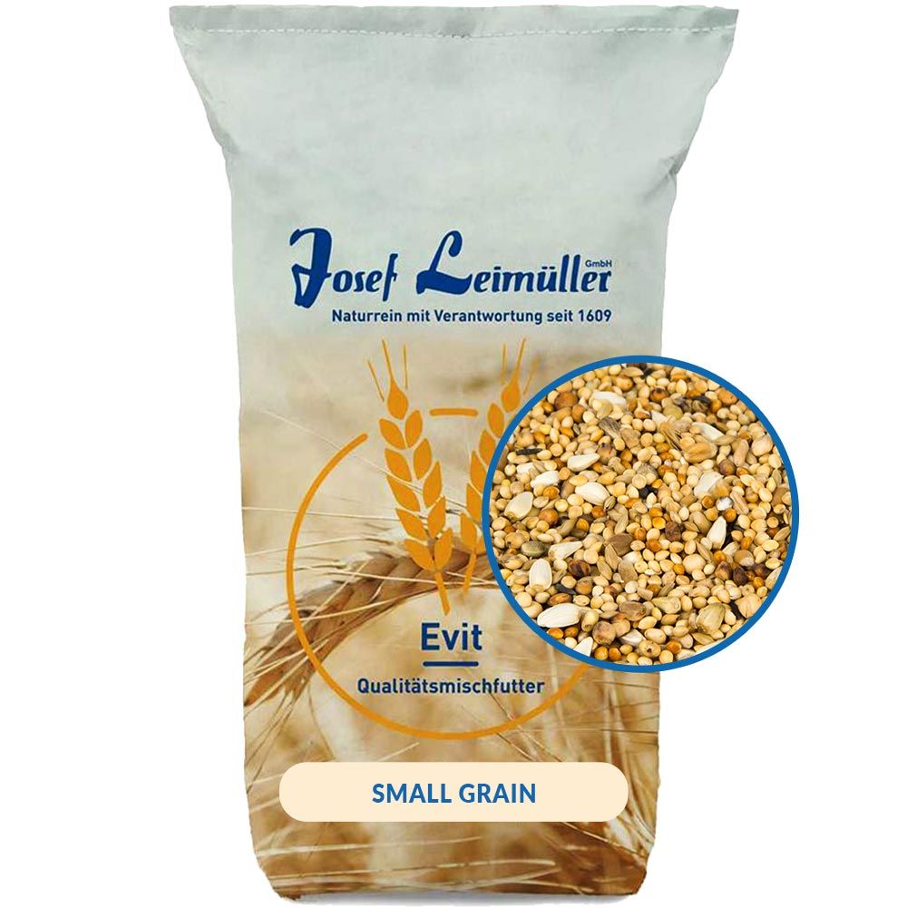 Leimüller Mangime per piccioni a grana piccola senza piselli e mais 25 kg