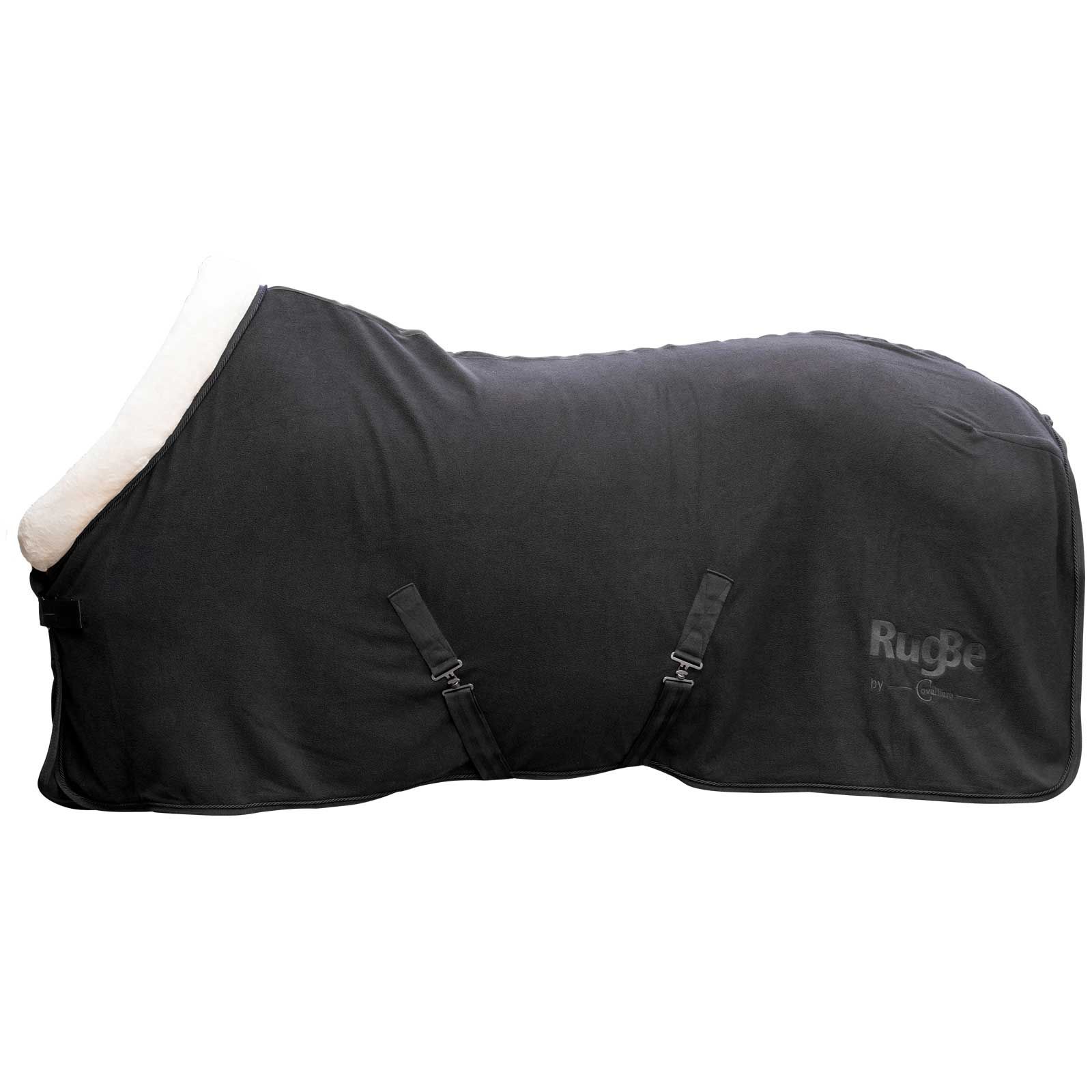 Covalliero Fleecedecke schwarz 135