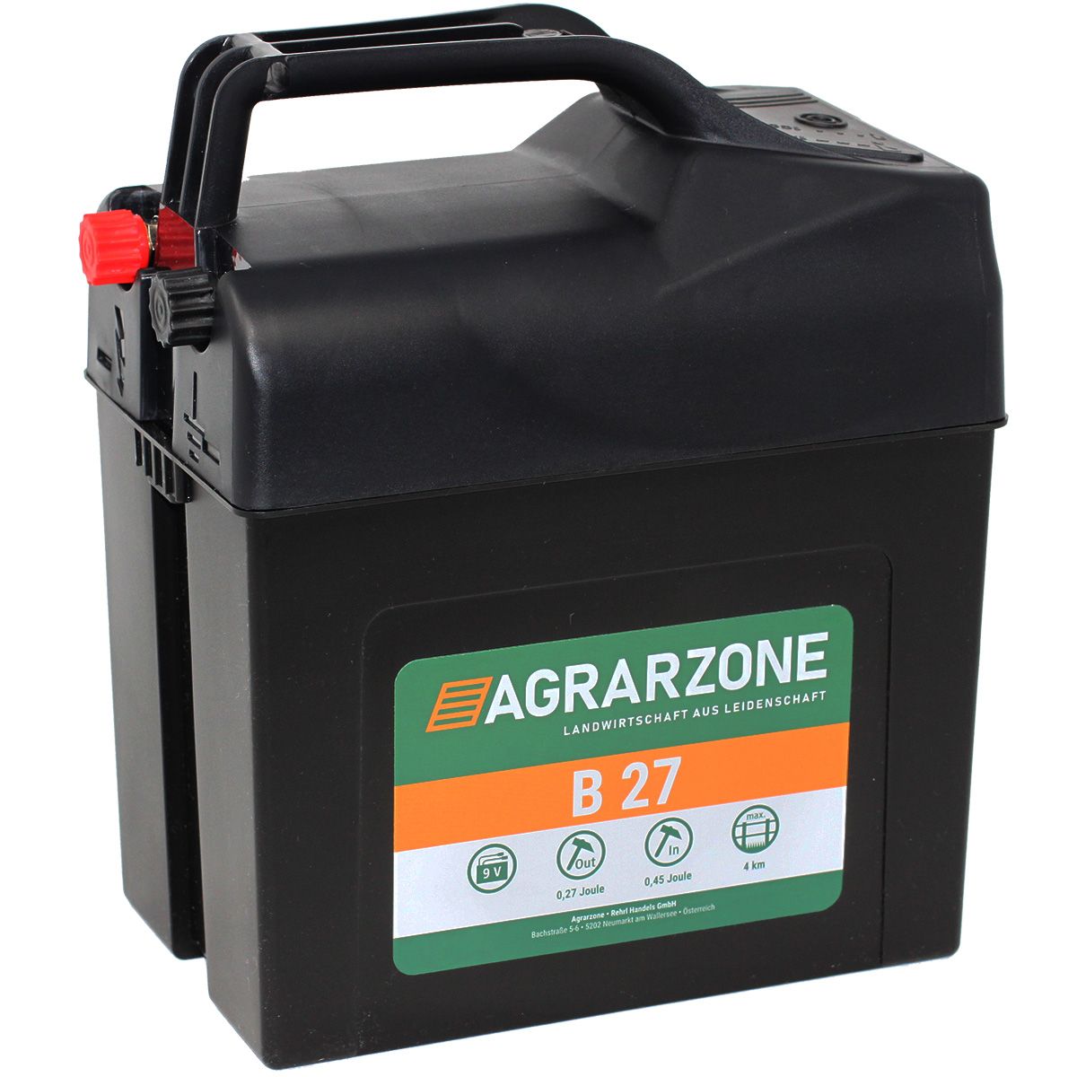 Électrificateur Agrarzone B 27 9V, 0,45 joule