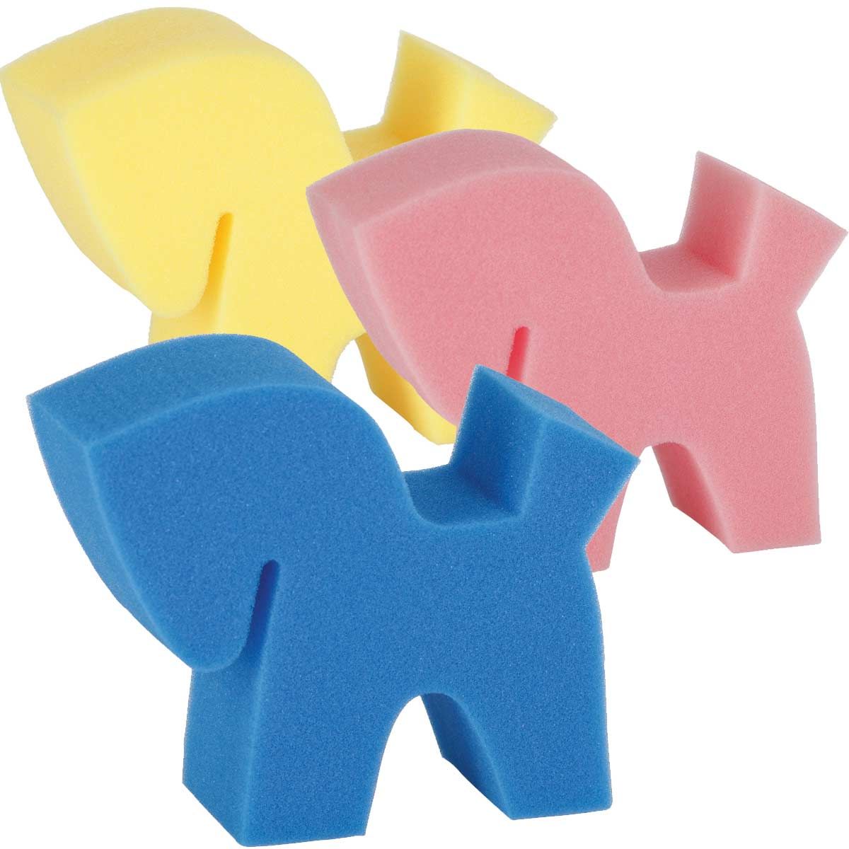 Kerbl Eponge de nettoyage chevaux flecki 3 pcs.