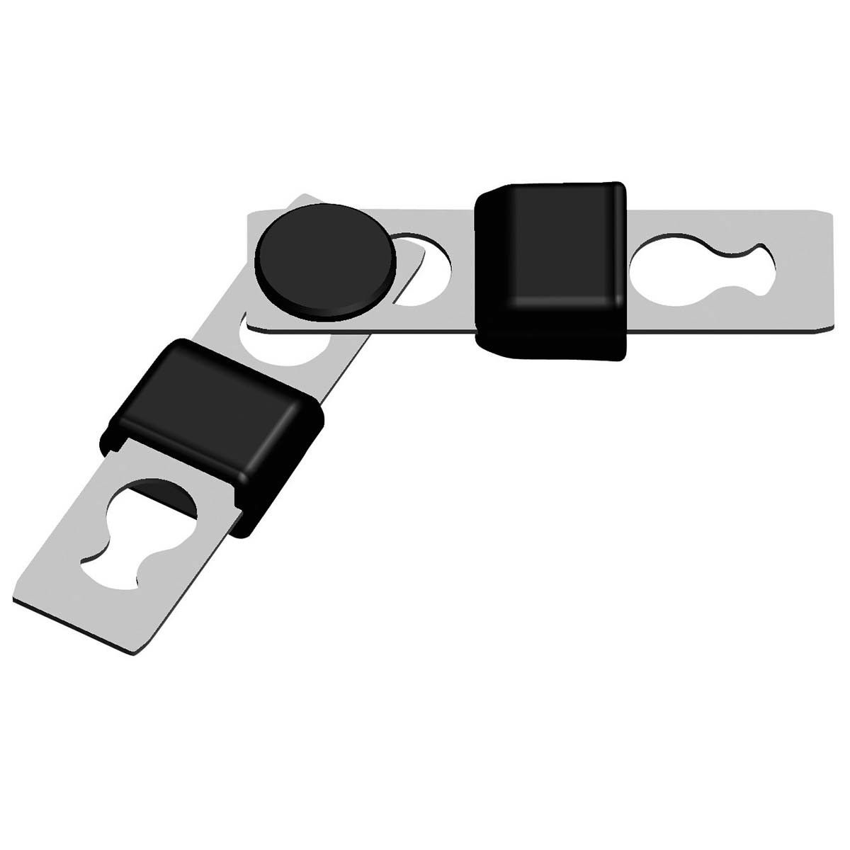 6x AKO Connettore antipanico per corda Litzclip Safety-Link