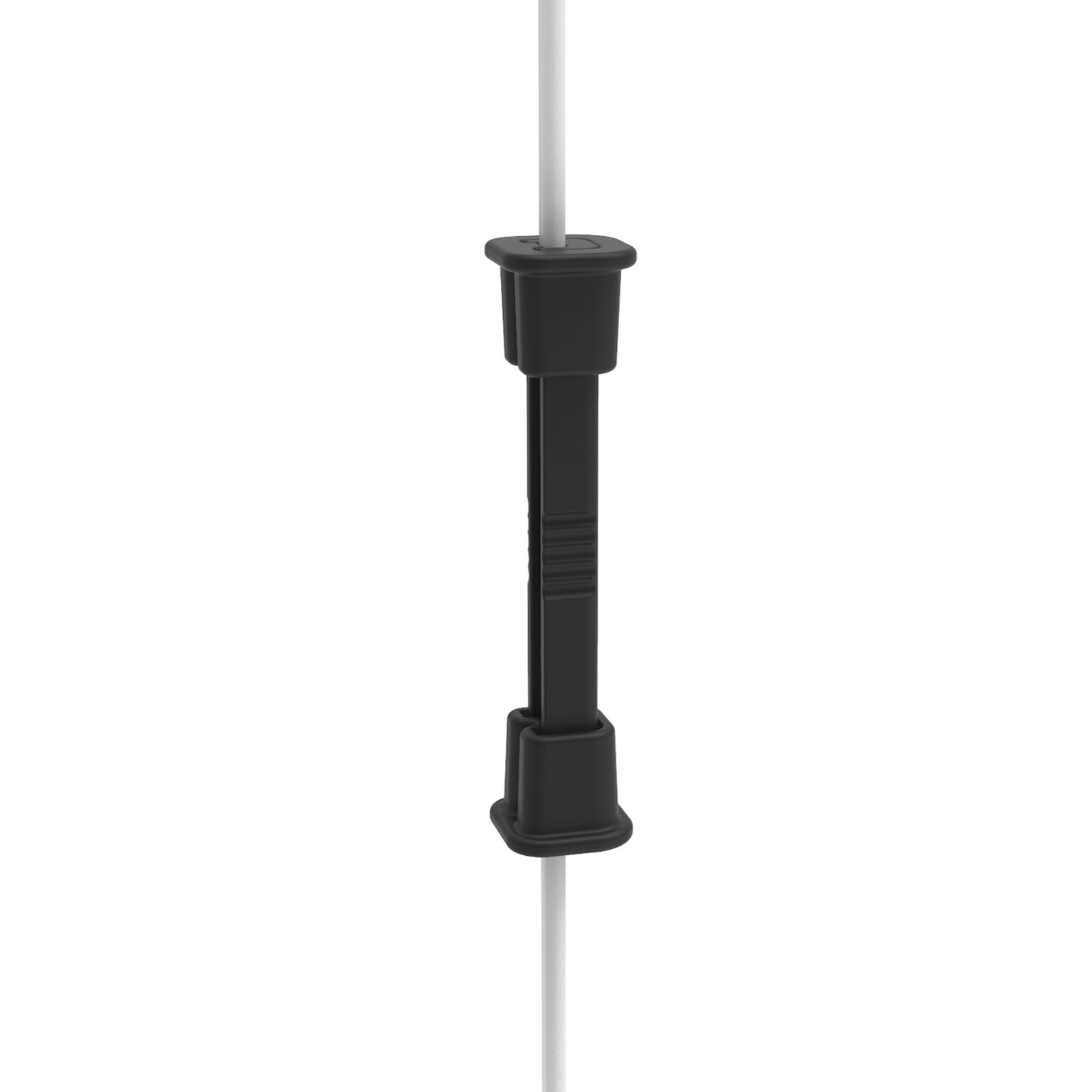 10x Raccord à renforts verticaux pour filets de clôture "Litzclip®"