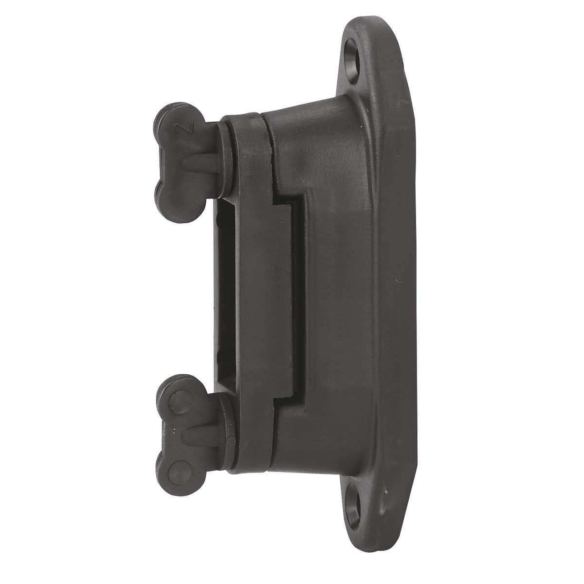 10x AKO Isolatore per linee di recinti e angoli con inserti in gomma fino a 4 cm