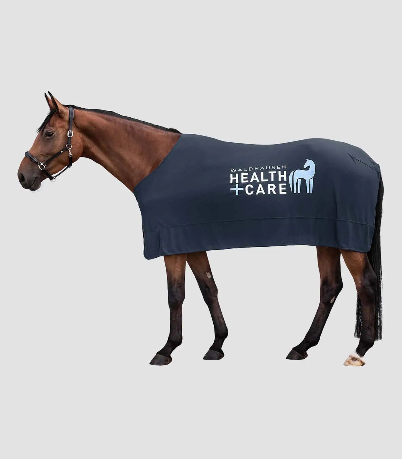 Waldhausen W-Health + Care Coperta per cavalli refrigerante night blue 115