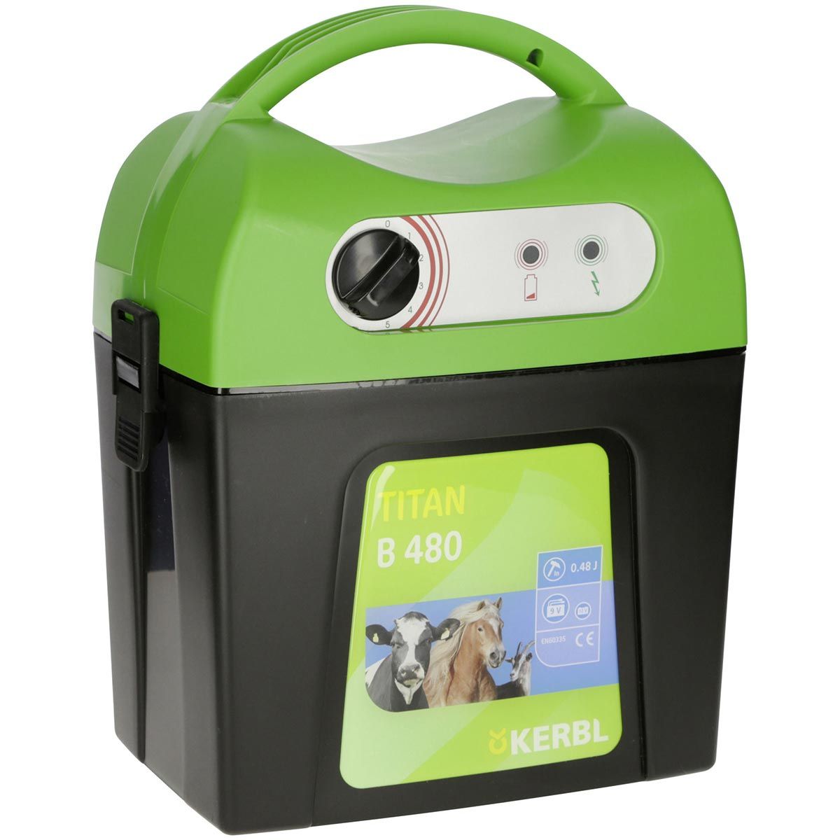 Elettrificatore Kerbl TITAN B480 9V, 0,48 Joule